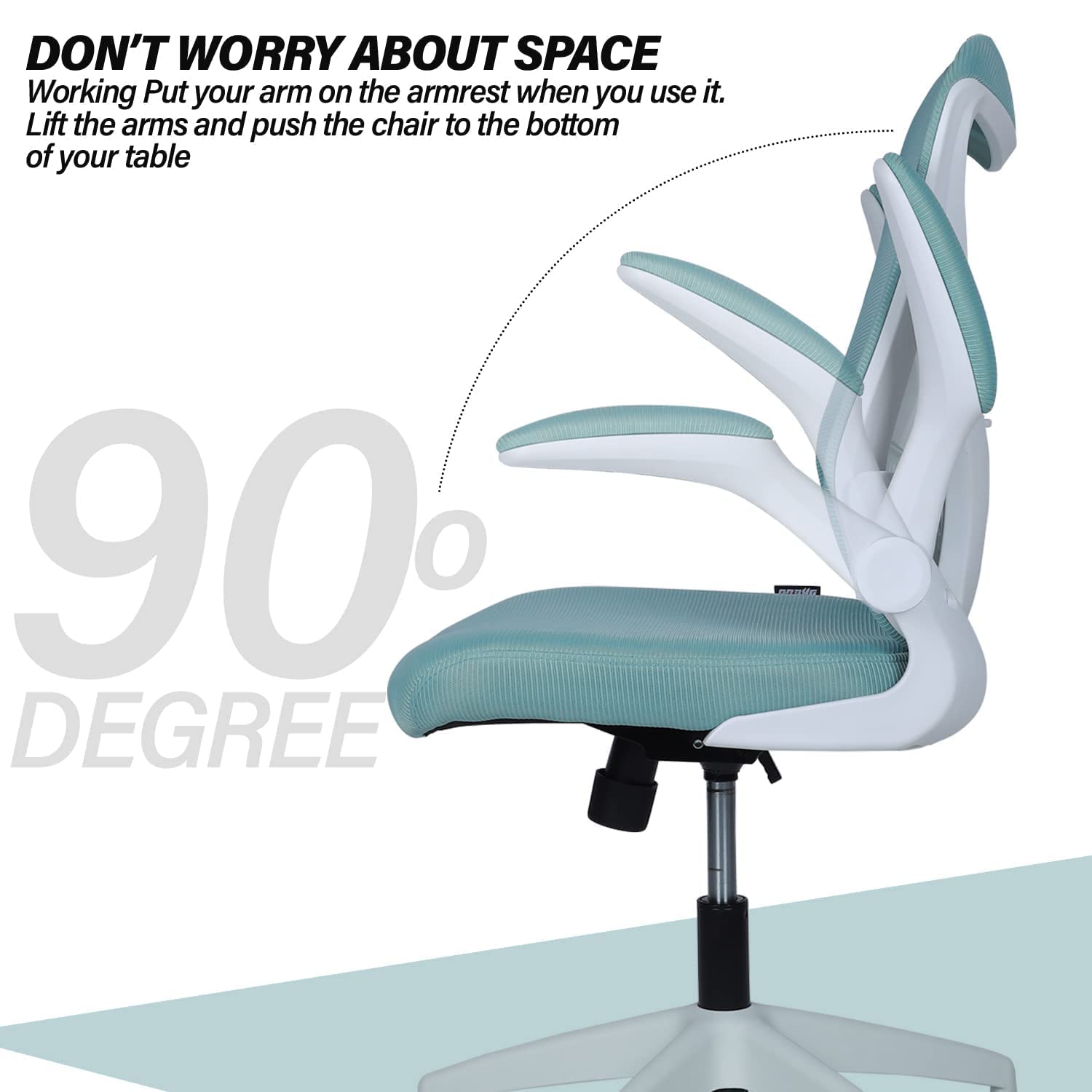 Drogo Marshal Lite Ergonomic Office Chair for Work from Home, High Back Computer Chair
