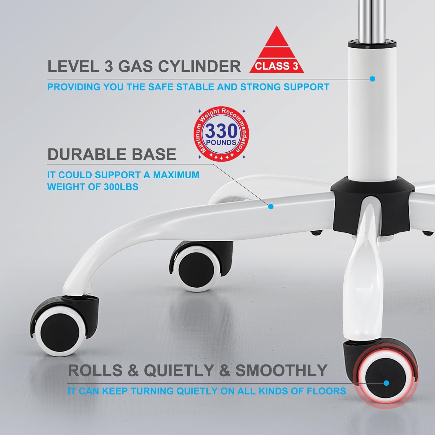 Drogo AeroFlex Ergonomic Office Chair for Work from Home, Flip-up Armrest & Recline
