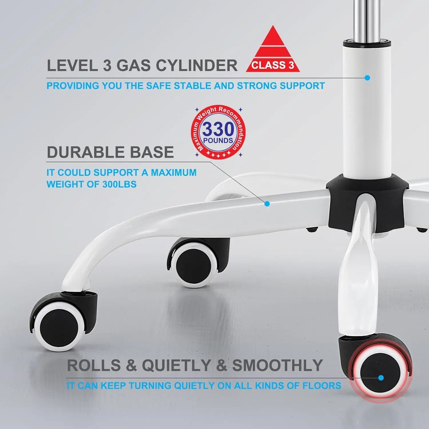 Drogo AeroFlex Ergonomic Office Chair for Work from Home, Flip-up Armrest & Recline Galaxy Incorporation