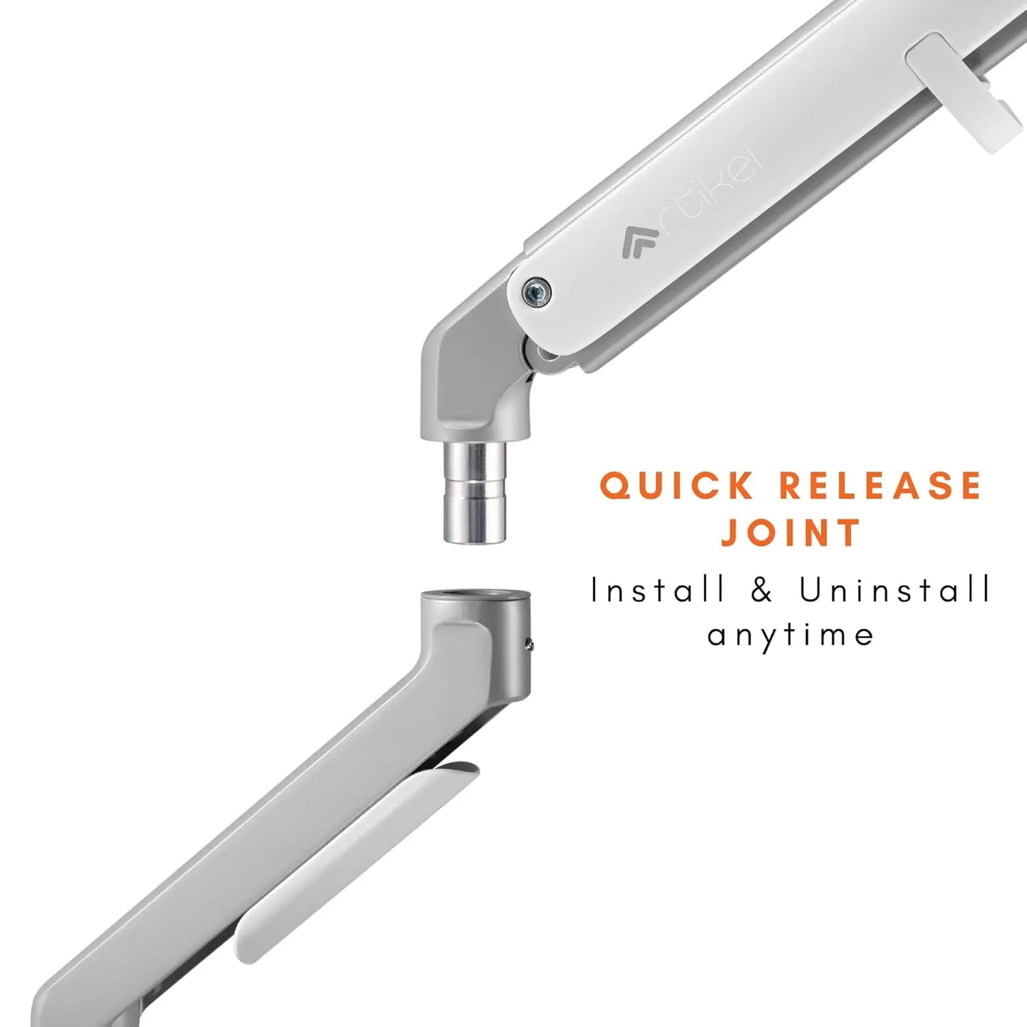 Drogo Monitor Arm VESA Mount with C Clamp Grommet Mounting Base Computer Monitor Stand Drogo India