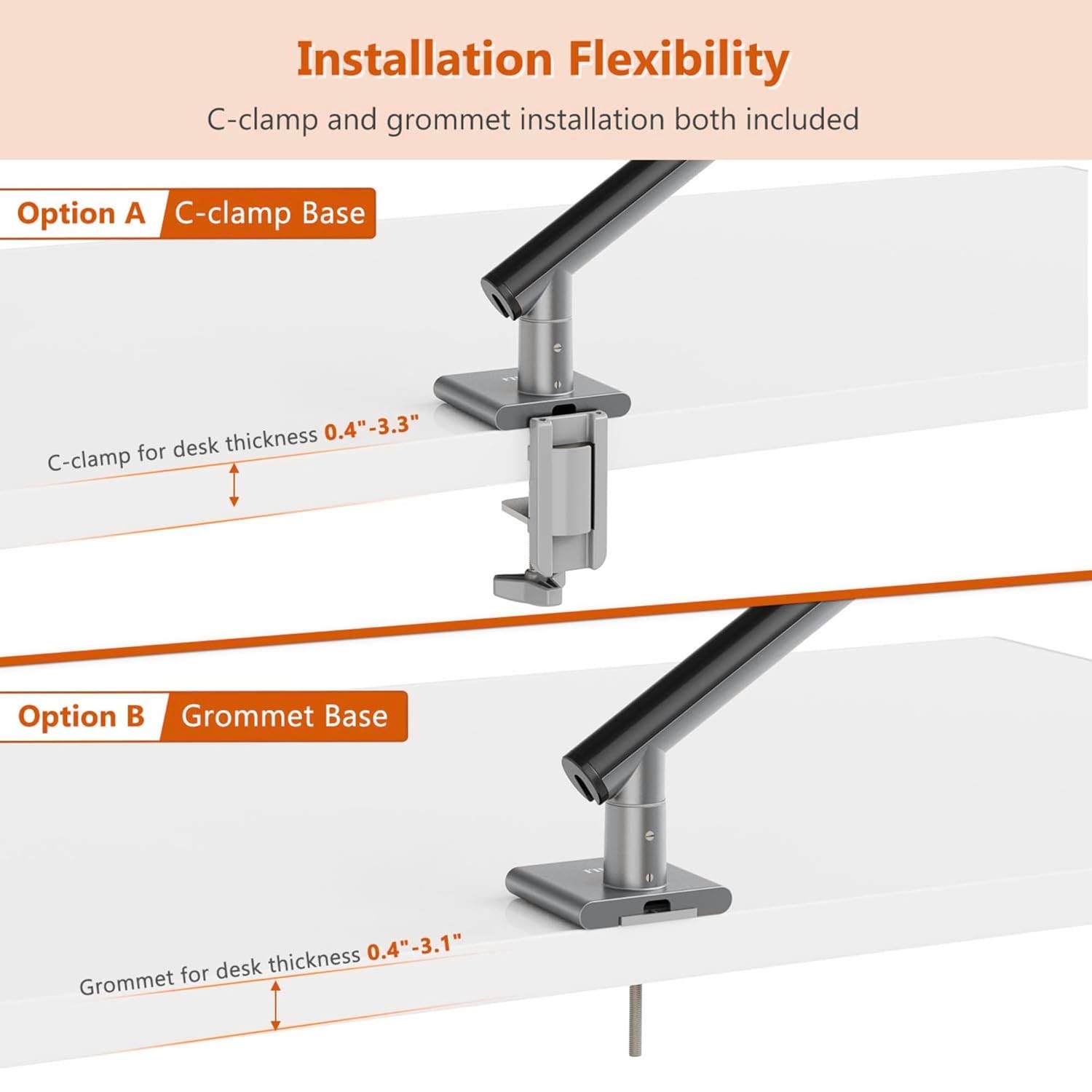 monitor desk mount