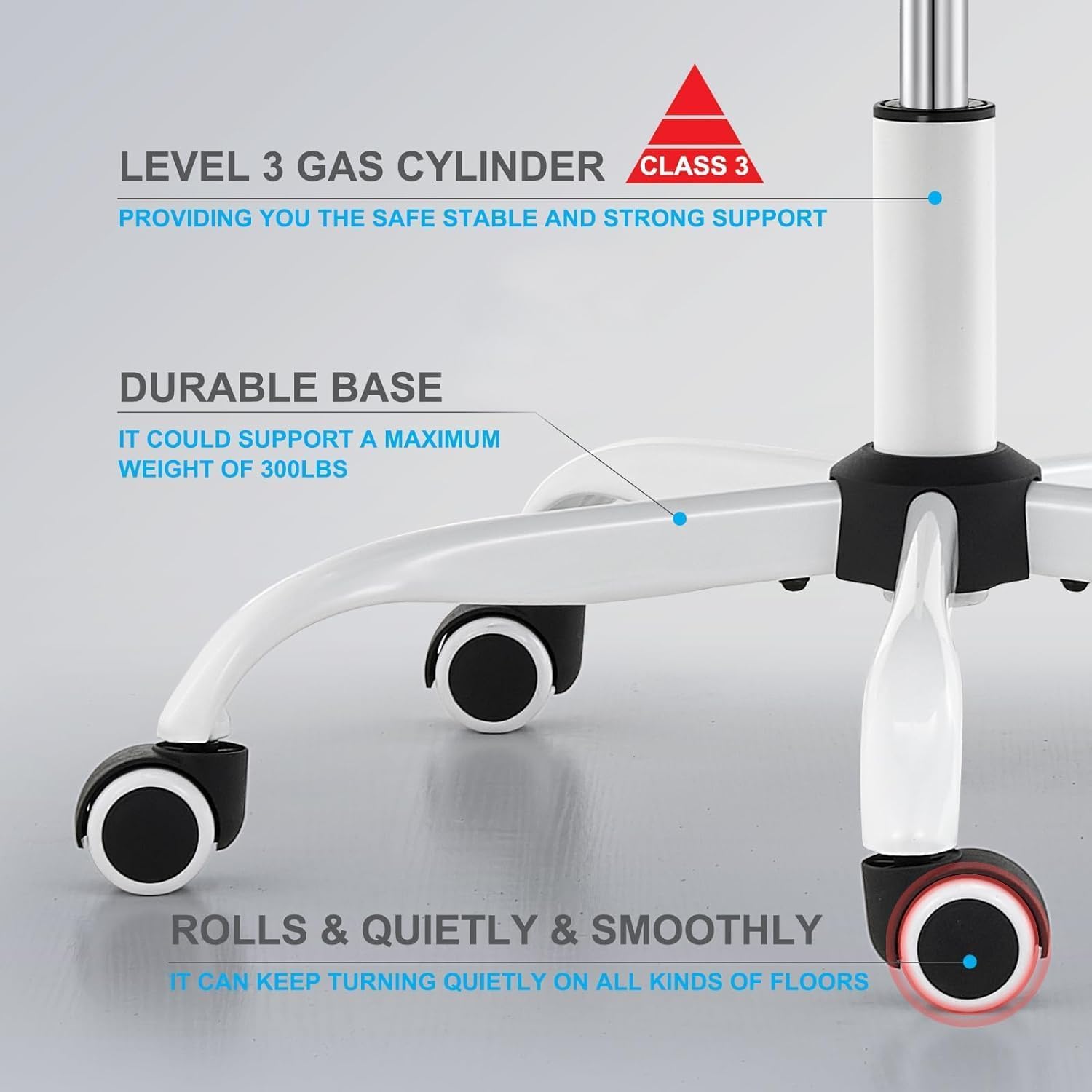 Drogo AeroFlex Ergonomic Office Chair for Work from Home, Flip-up Armrest & Recline