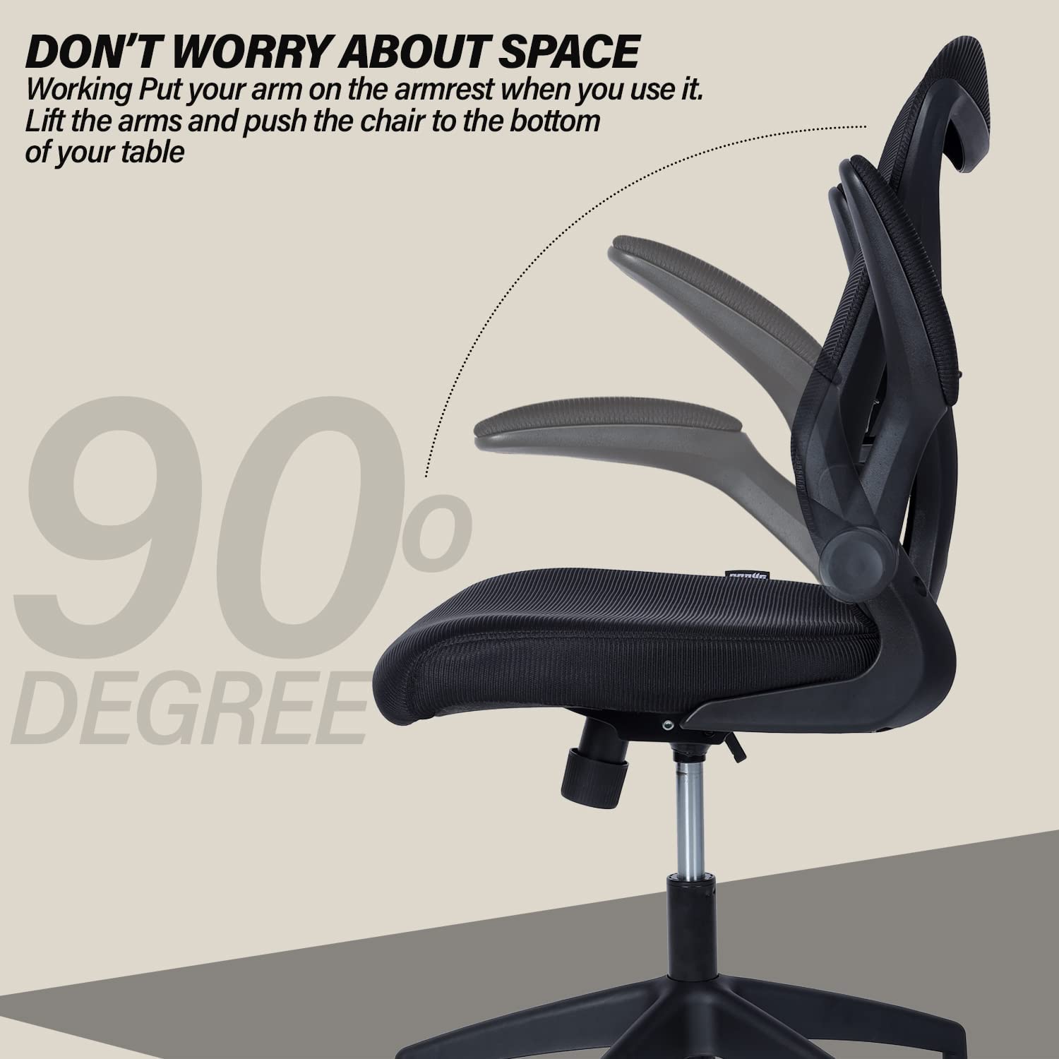 Drogo Marshal Lite Ergonomic Office Chair for Work from Home, High Back Computer Chair
