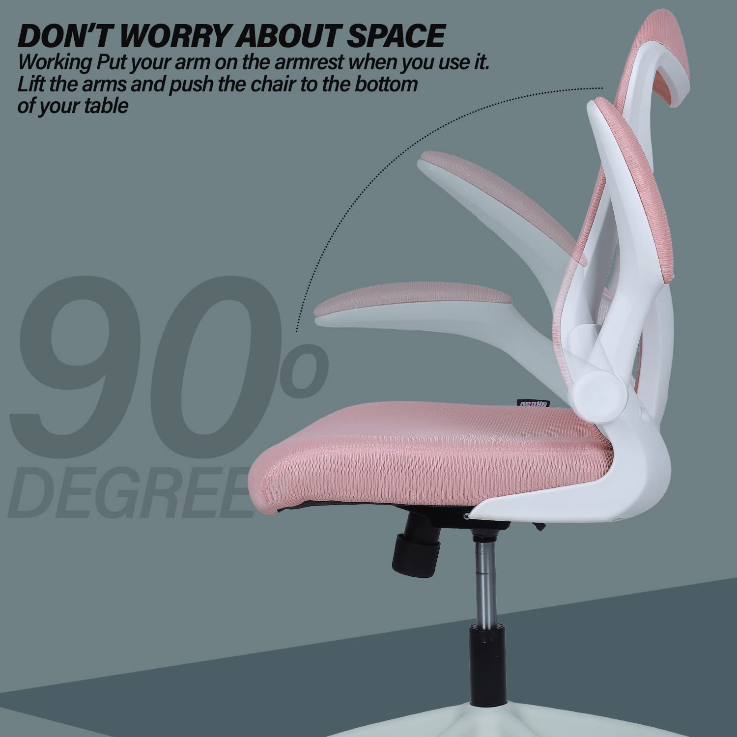 Drogo Marshal Lite Ergonomic Office Chair for Work from Home, High Back Computer Chair