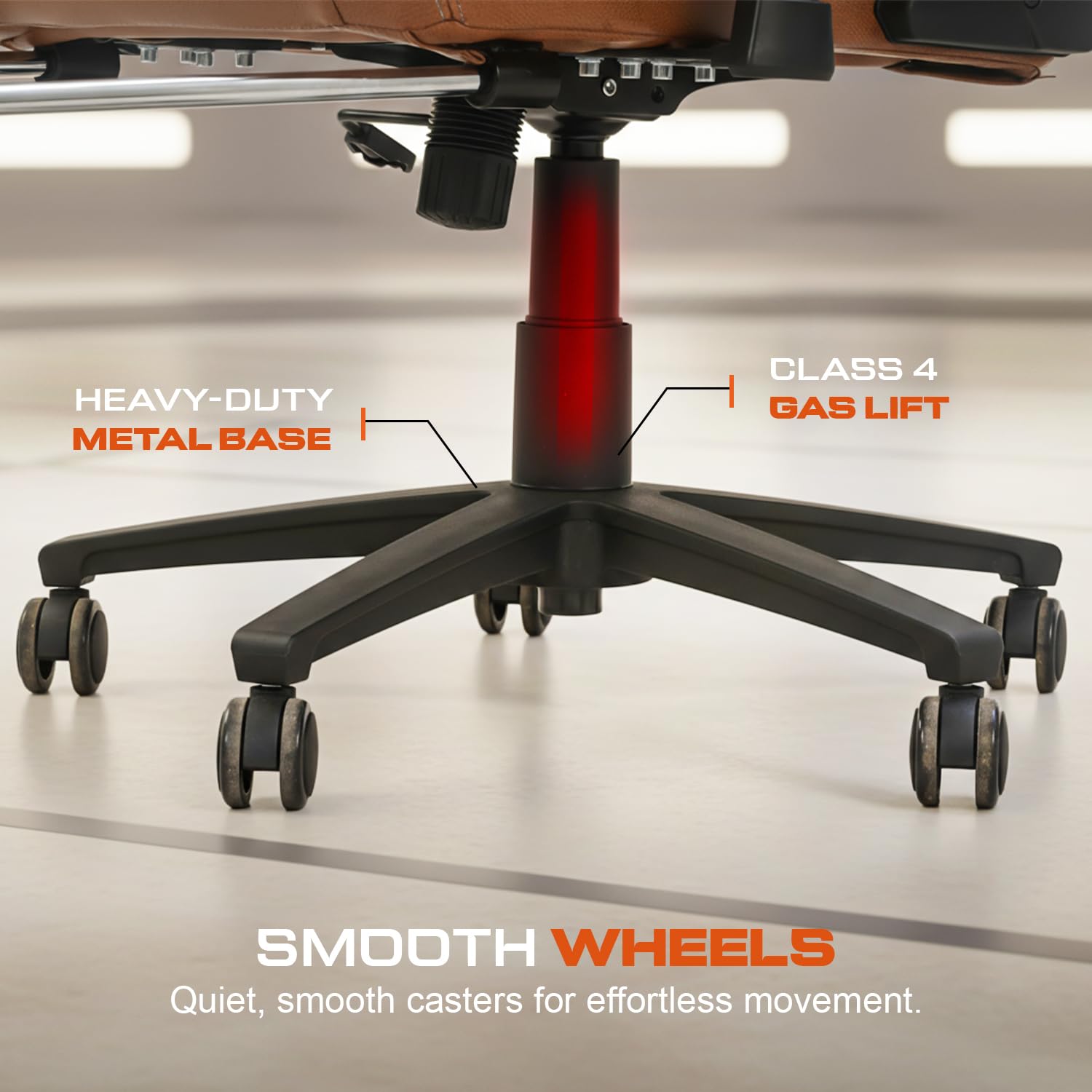 Drogo Titan Forged Ergonomic Gaming Chair with Premium PU Leather Fabric