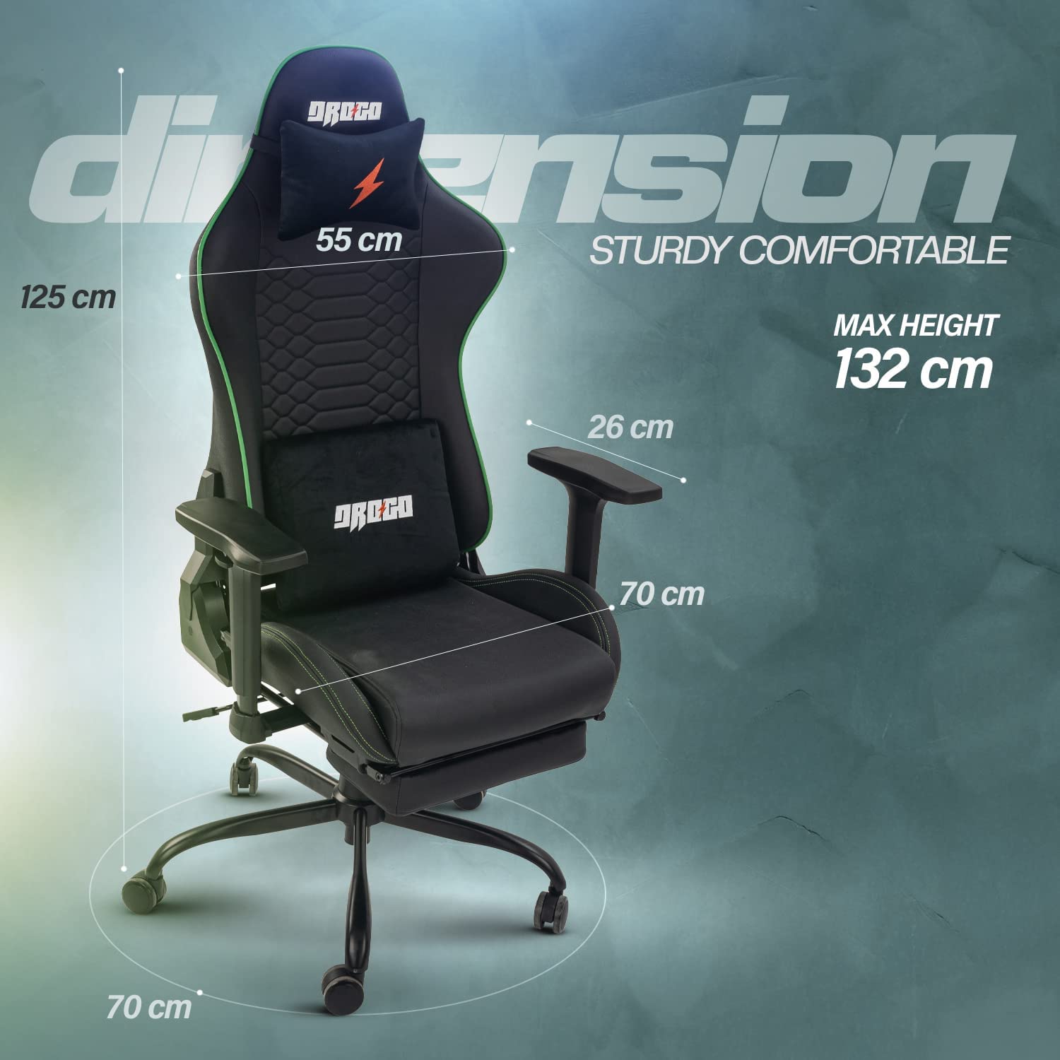 black/green