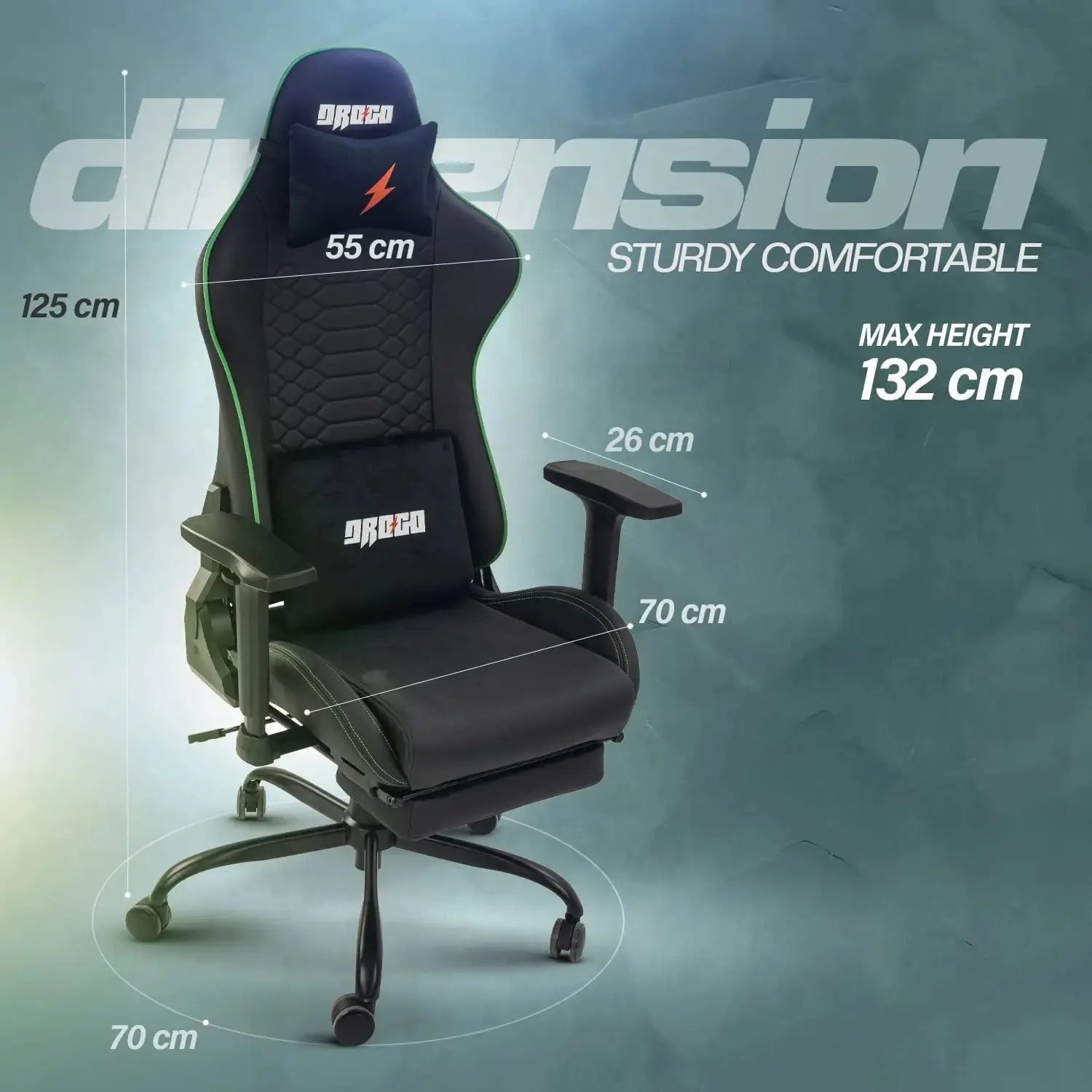 black/green