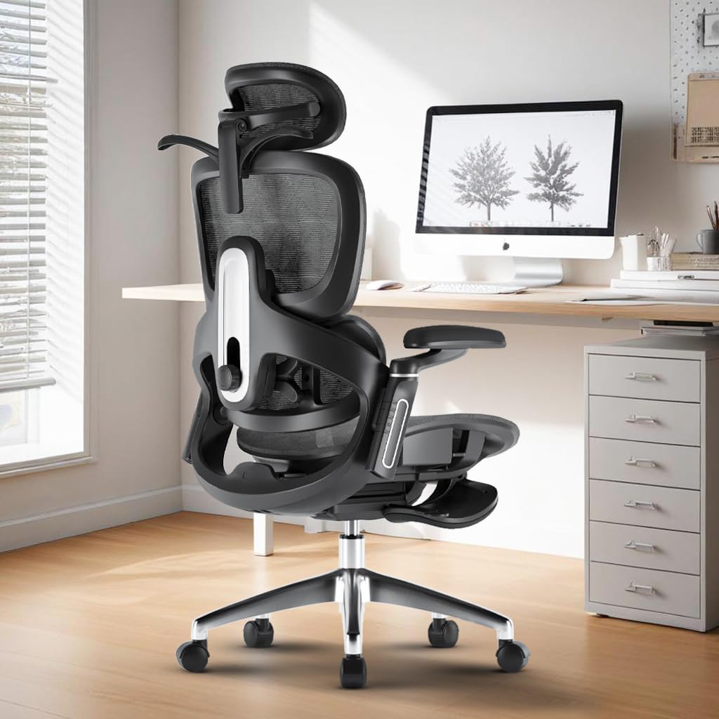 Drogo Evo Lounge Office Chair for Work from Home, Chair for Study with Breathable Mesh