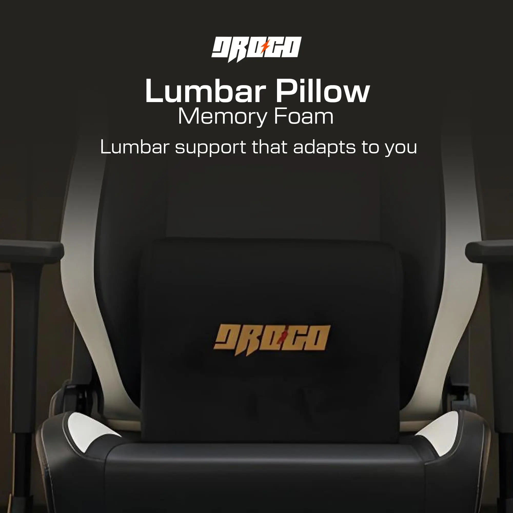 Drogo Titan Leto Ergonomic Gaming Chair with Hybrid Leatherette Fabric Drogo Ergonomics