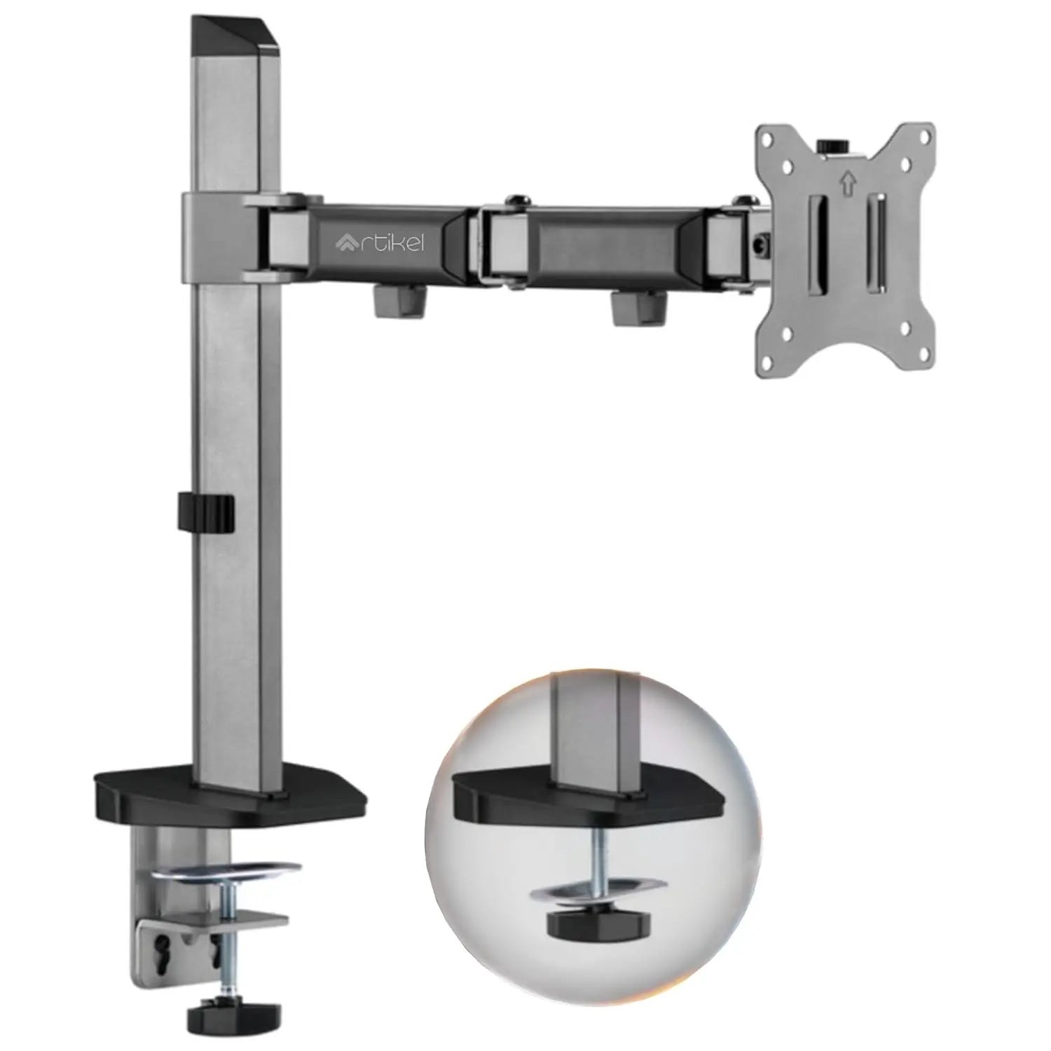 single monitor desk mount