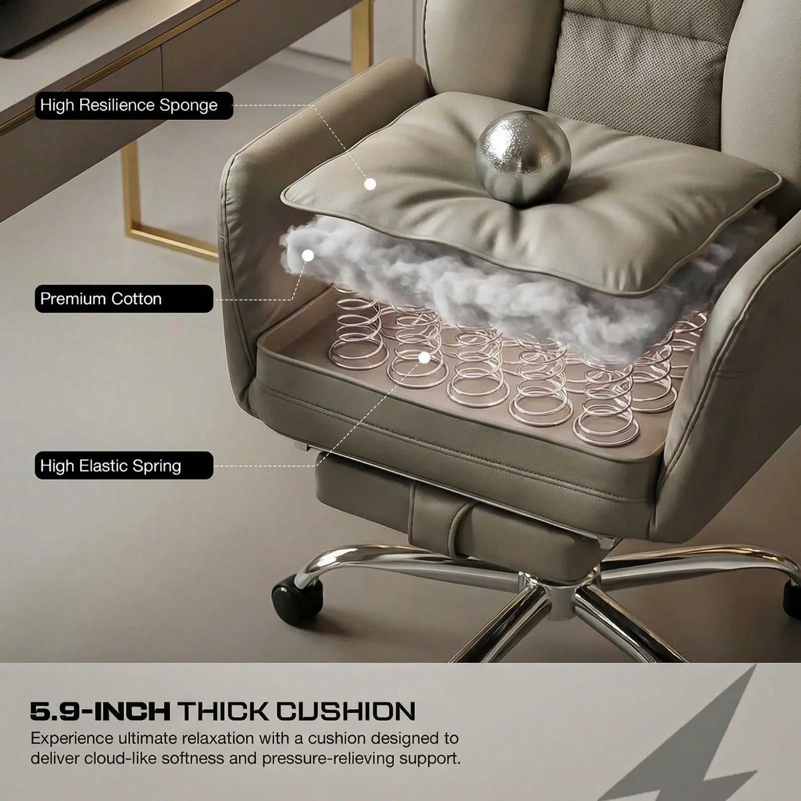 Drogo Emperium Pro Ergonomic Chair for Office and Work From Home Drogo India