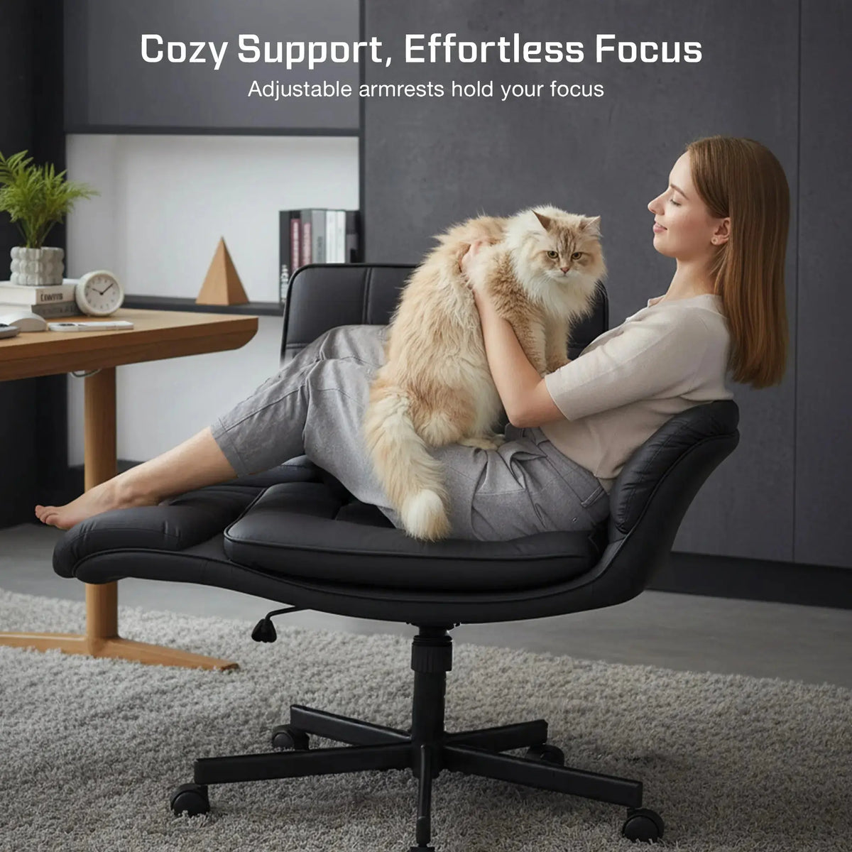 Zen Atora Ergonomic Cross-Legged Chair Drogo India