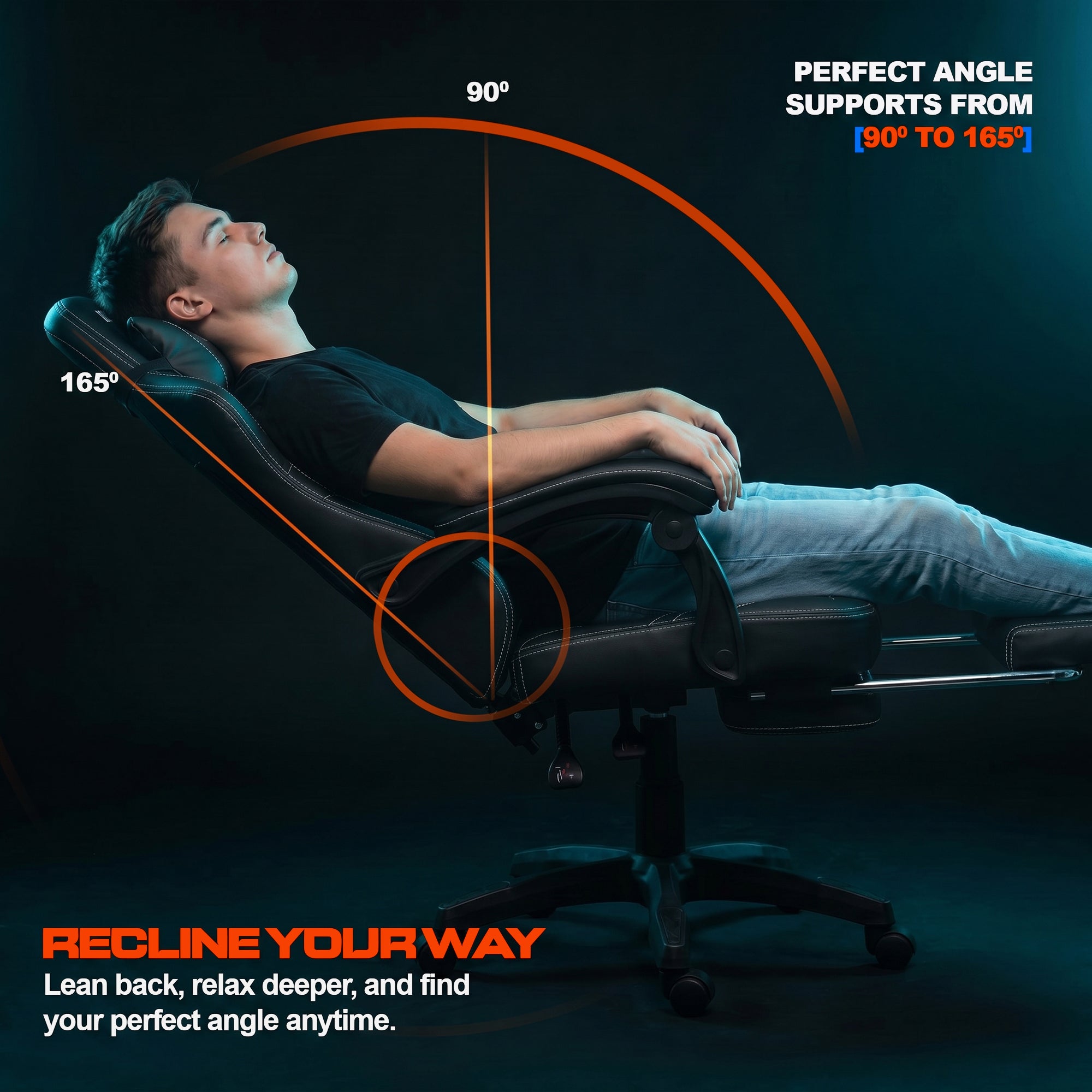 Drogo Pulse Ergonomic Gaming Chair High Back Office Computer Chair