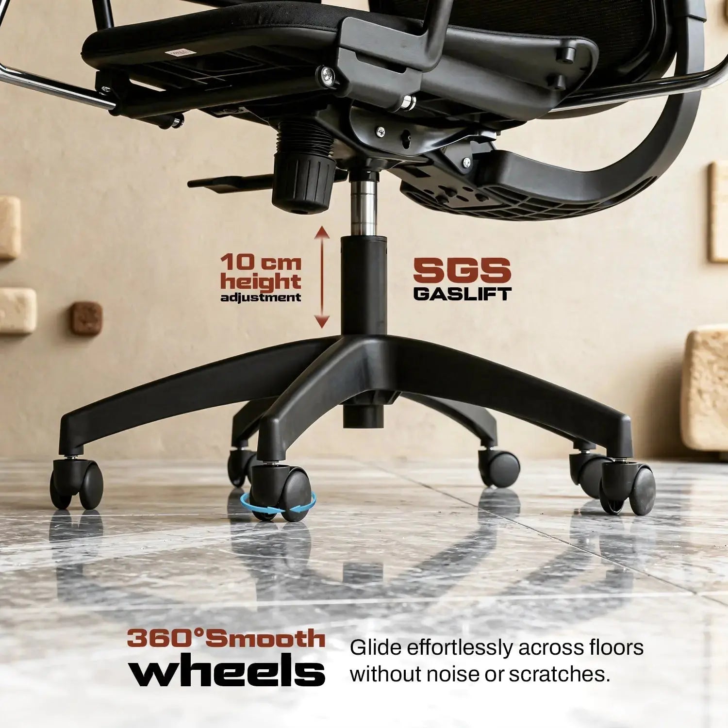 Drogo Quantum Ergonomic Computer Office Chair Drogo India