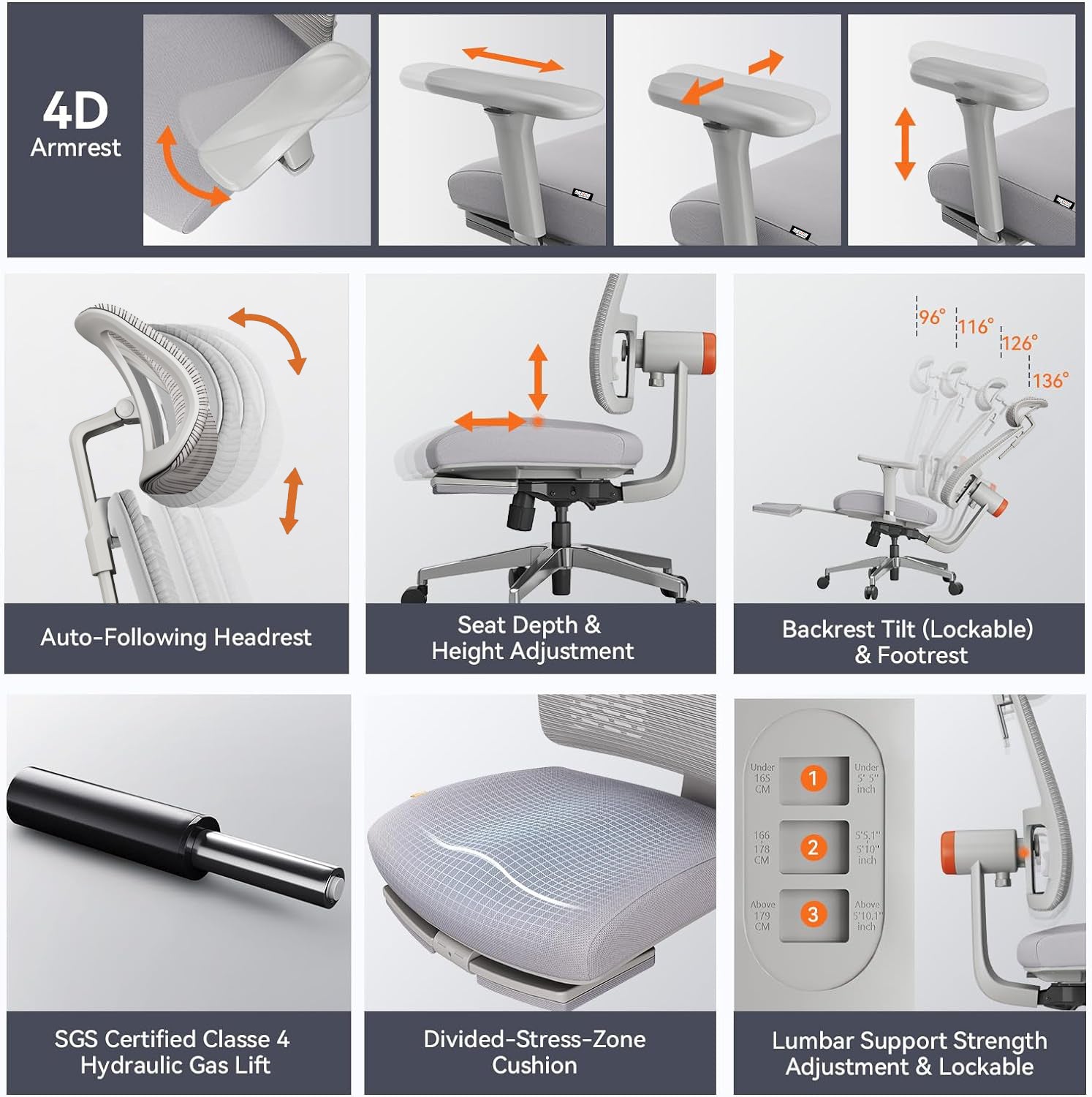 Drogo Bold PosturePro with Laptop Tray for Work from Home