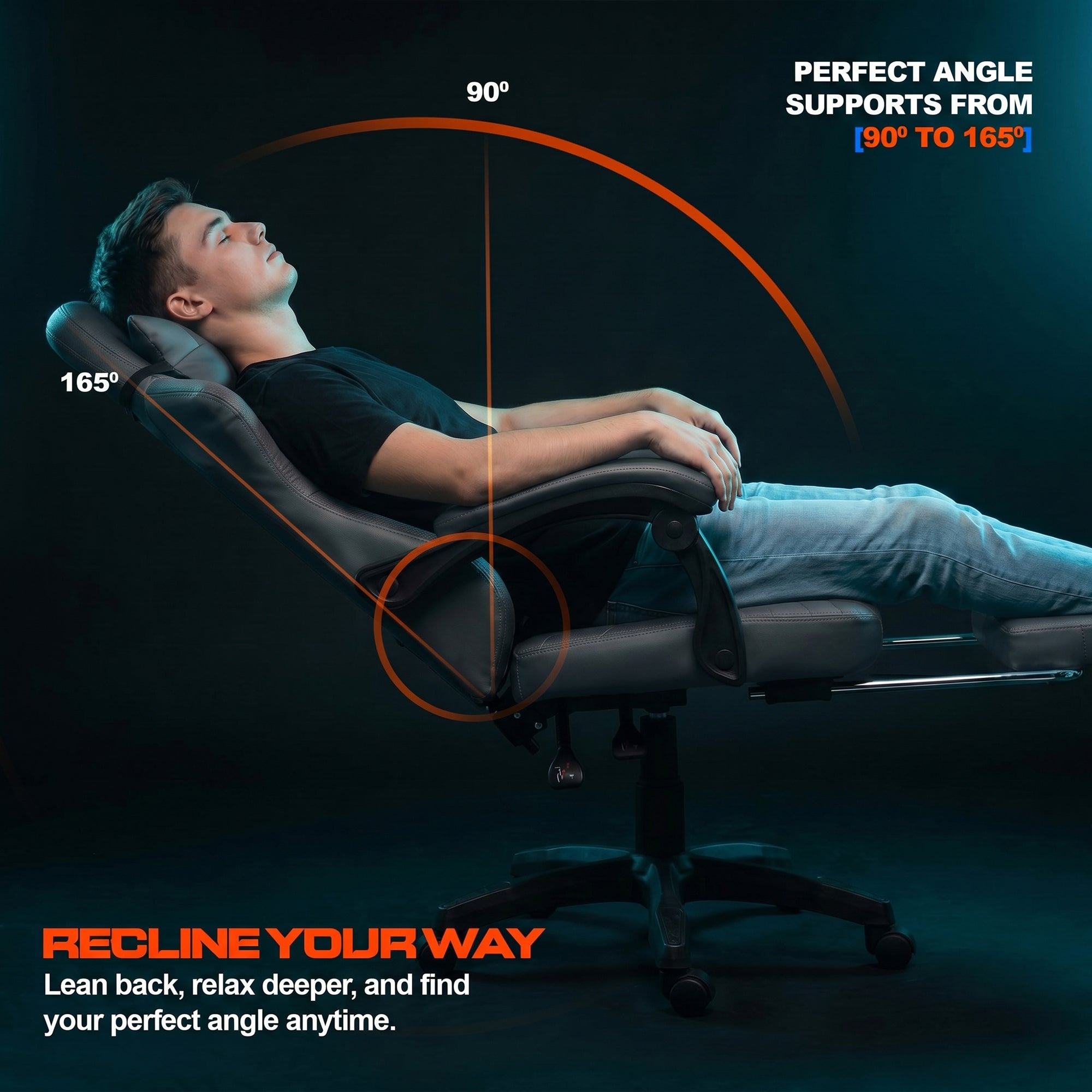Drogo Pulse Ergonomic Gaming Chair High Back Office Computer Chair