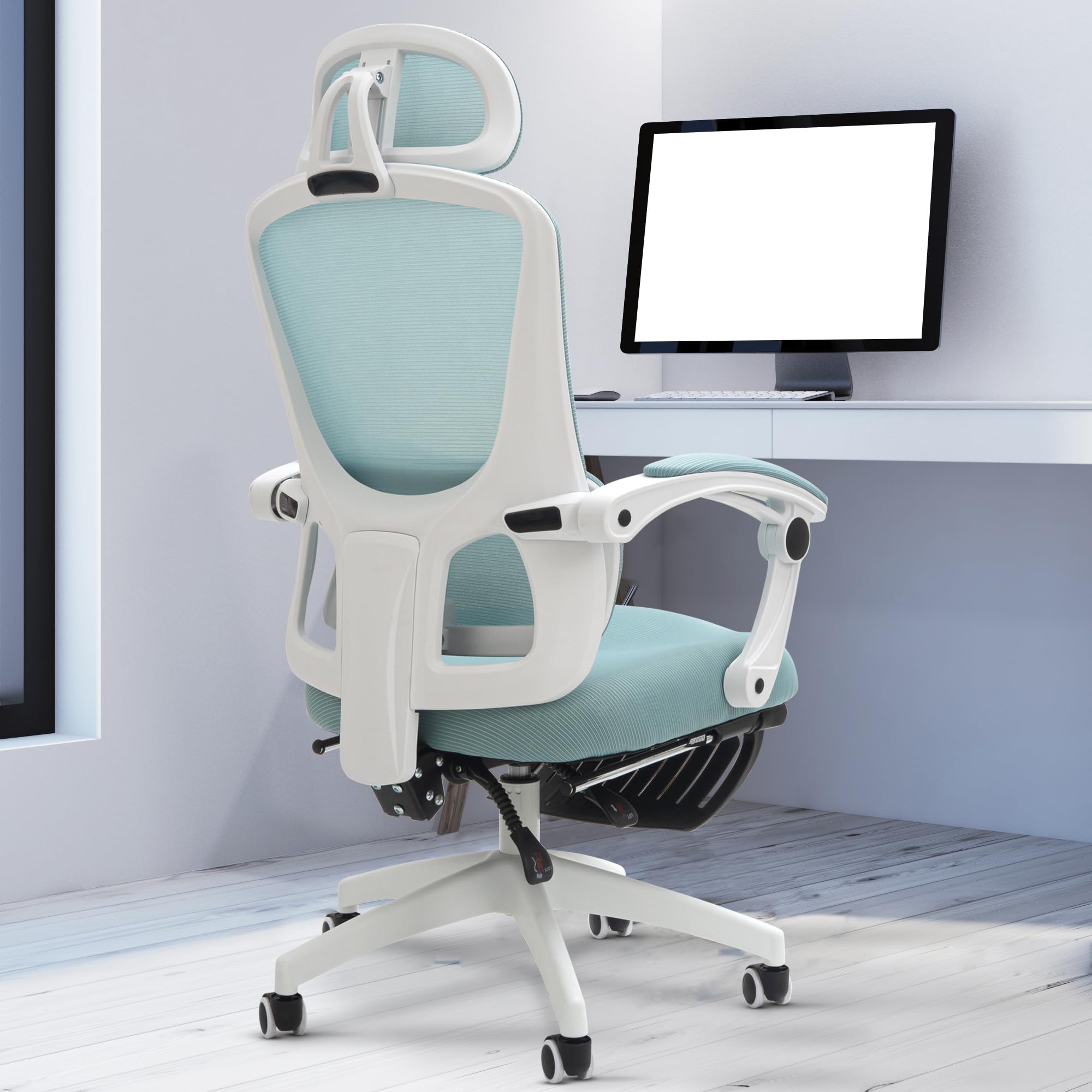 Drogo ComfortPro Premium Ergonomic Office Chair for Work from Home,Mesh Chair for Office