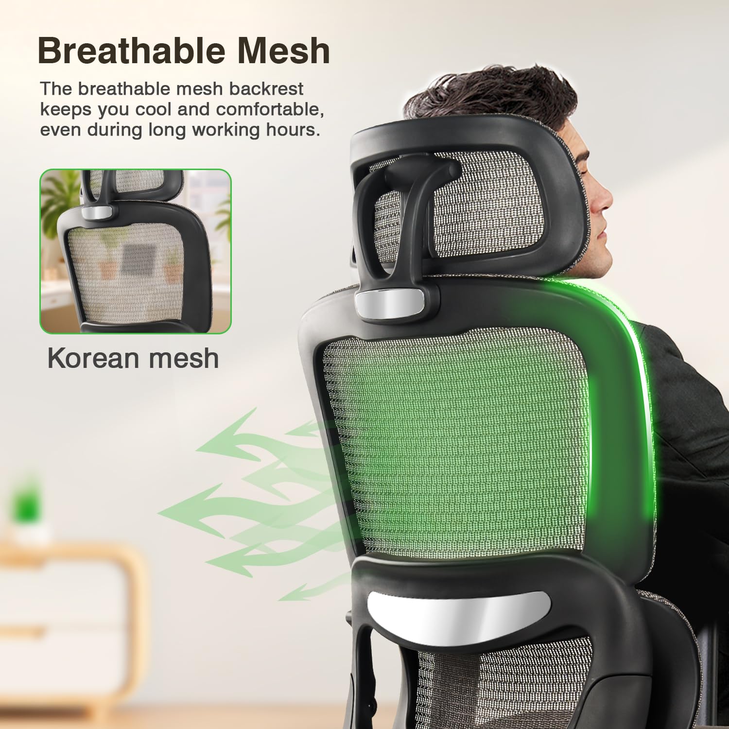 Drogo ProFlex Ergonomic Office Chair for Work from Home