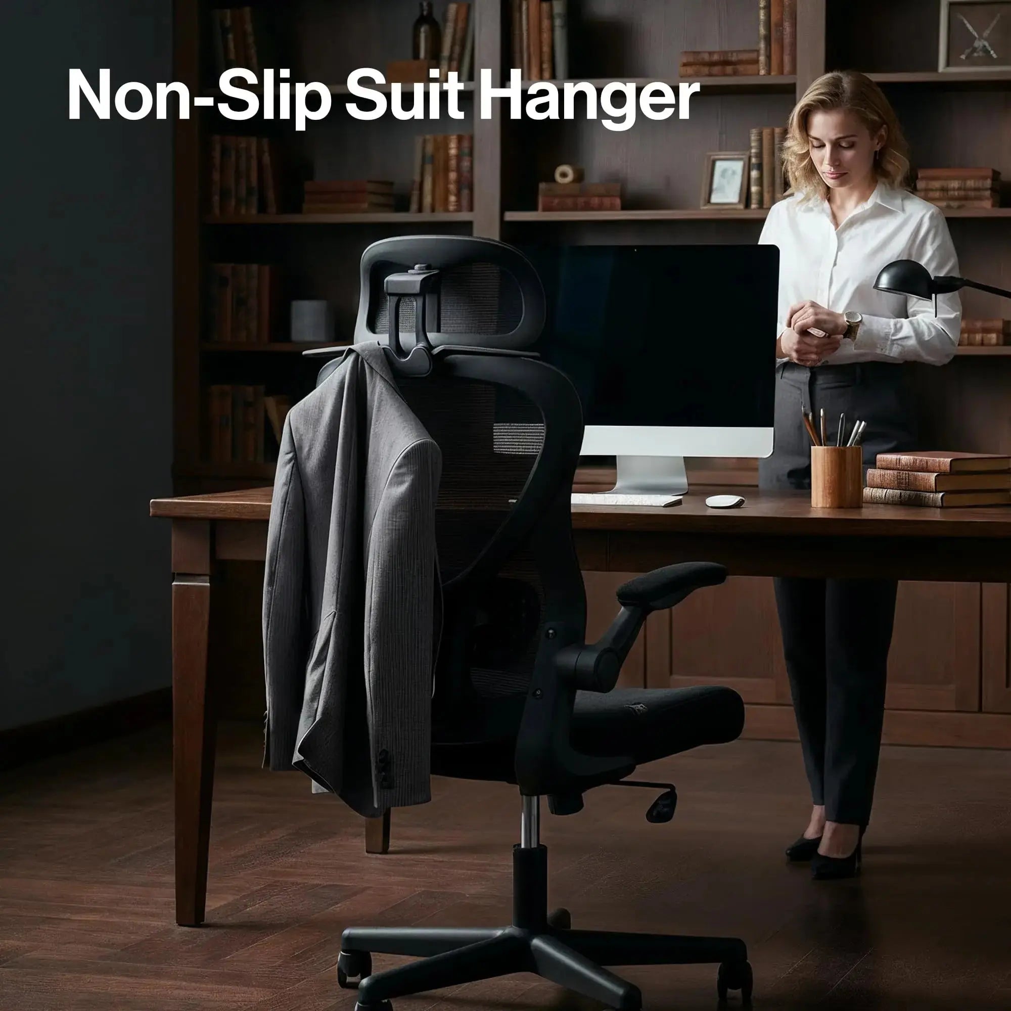 Drogo ErgoFlex Ergonomic Office Chair for Work from Home with Breathable Mesh, Flip-up Armrest Drogo Ergonomics