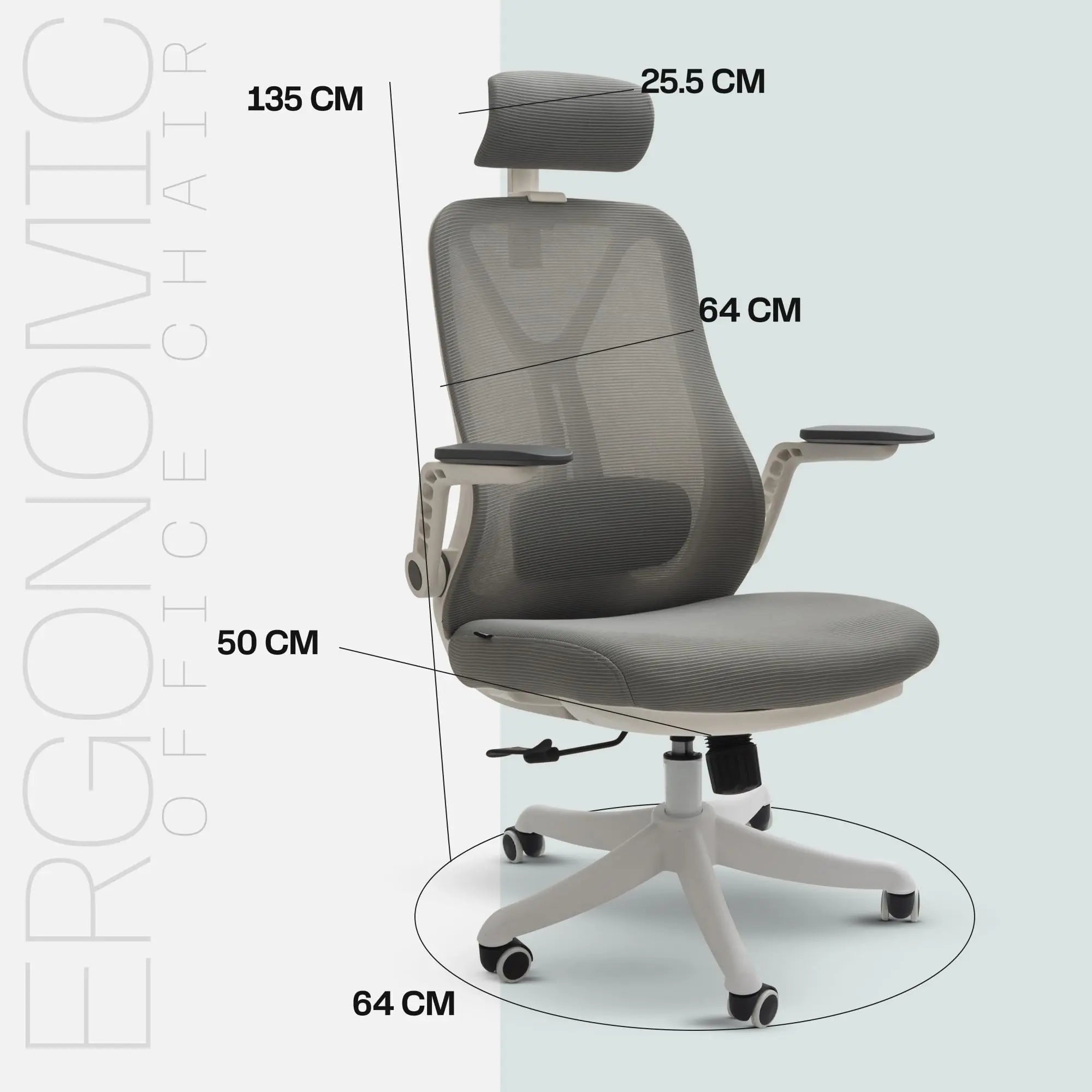 Drogo ComfortFlex Premium Ergonomic Office Chair for Work from Home Galaxy Incorporation