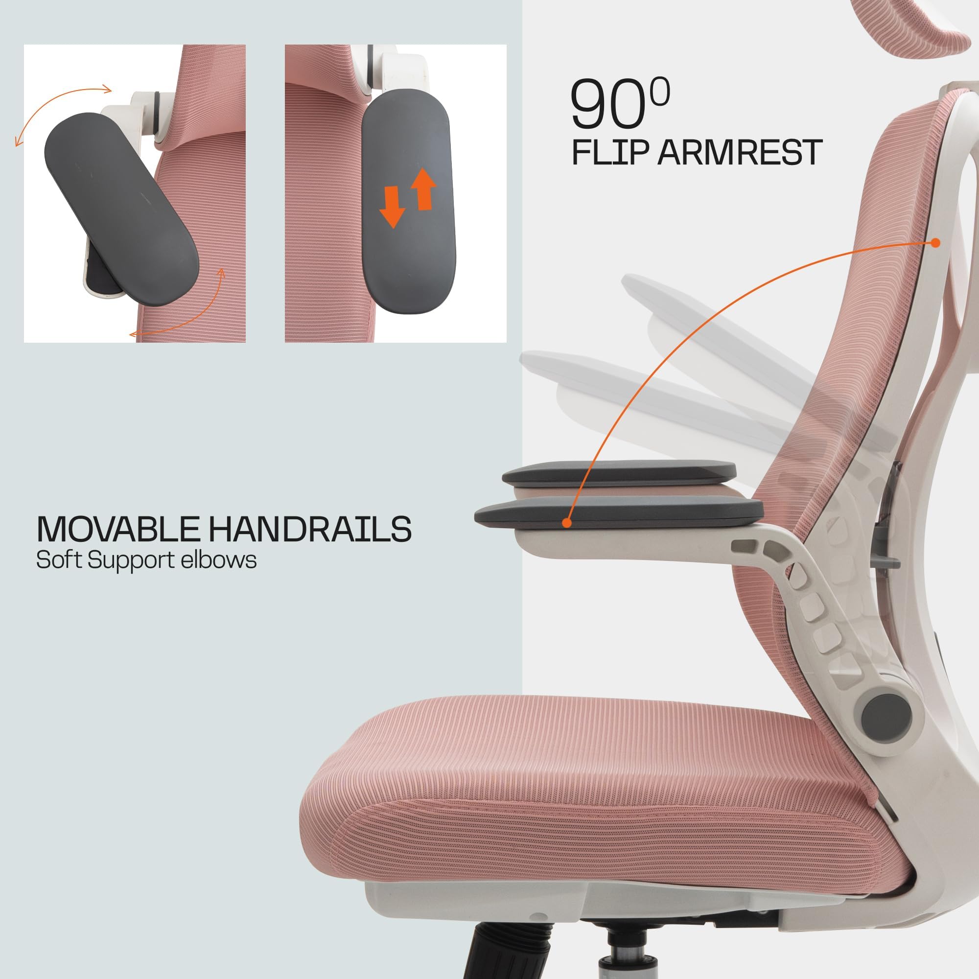 Drogo ComfortFlex Premium Ergonomic Office Chair for Work from Home