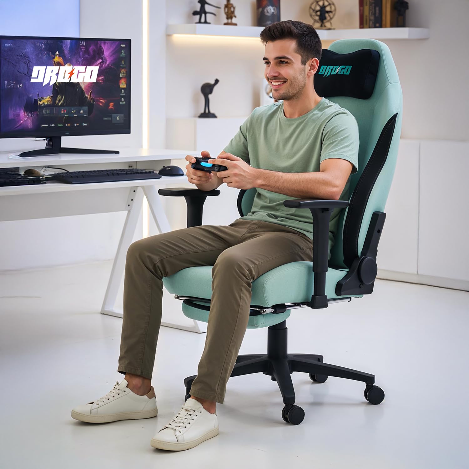 Drogo Titan Ultra Ergonomic Gaming Chair with Soft Weave Mesh Fabric