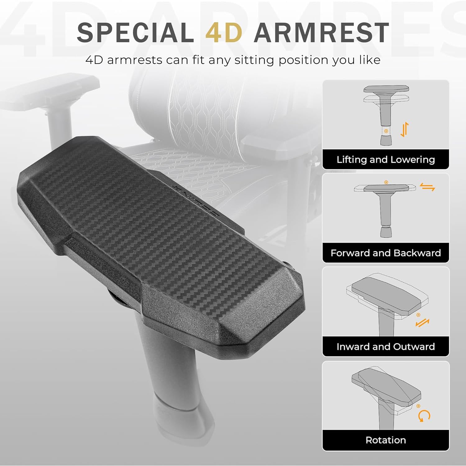 Drogo Matrix Series Multi-Purpose Ergonomic Gaming Chair with Adjustable Seat Height