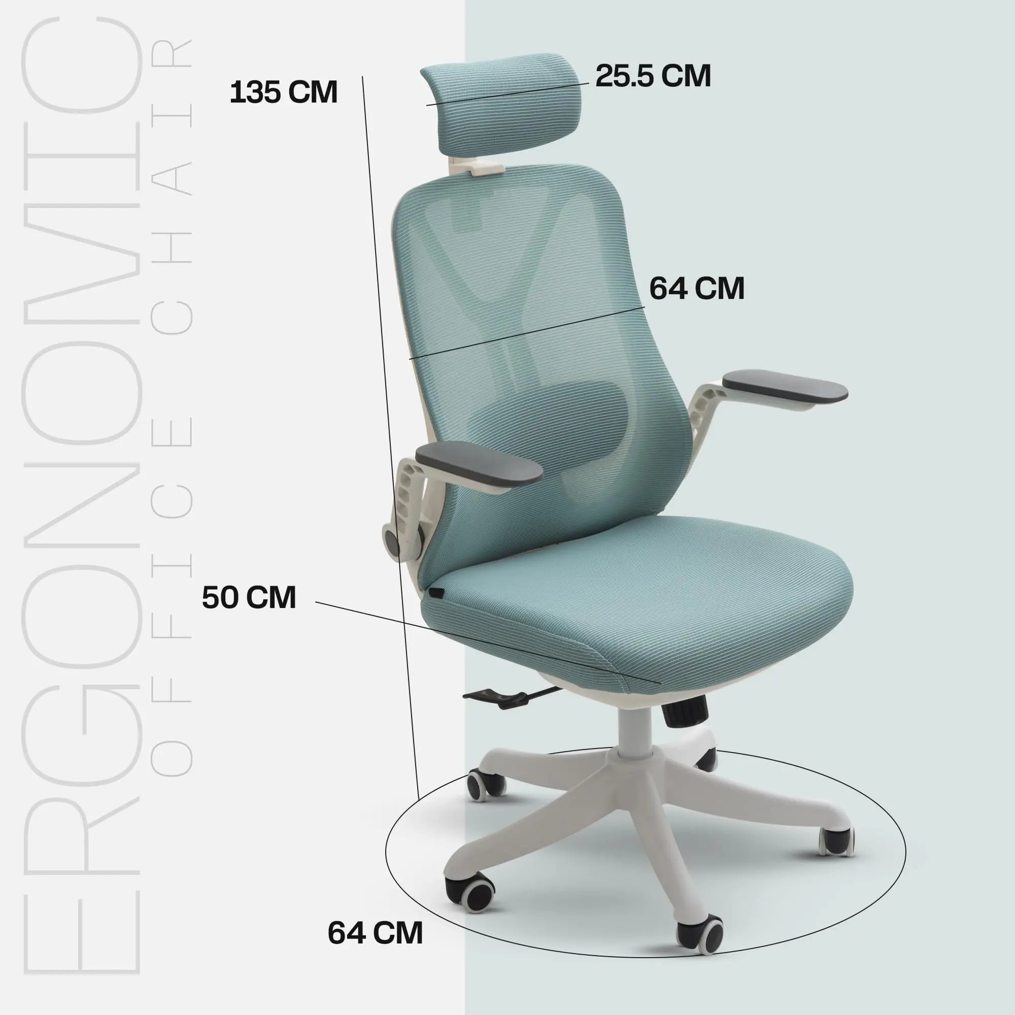 Drogo ComfortFlex Premium Ergonomic Office Chair for Work from Home Galaxy Incorporation