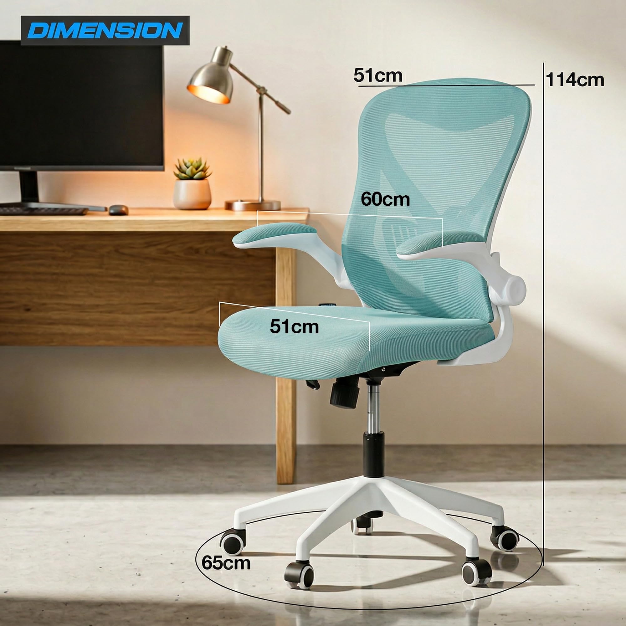 Drogo Marshal Lite Ergonomic Office Chair for Work from Home