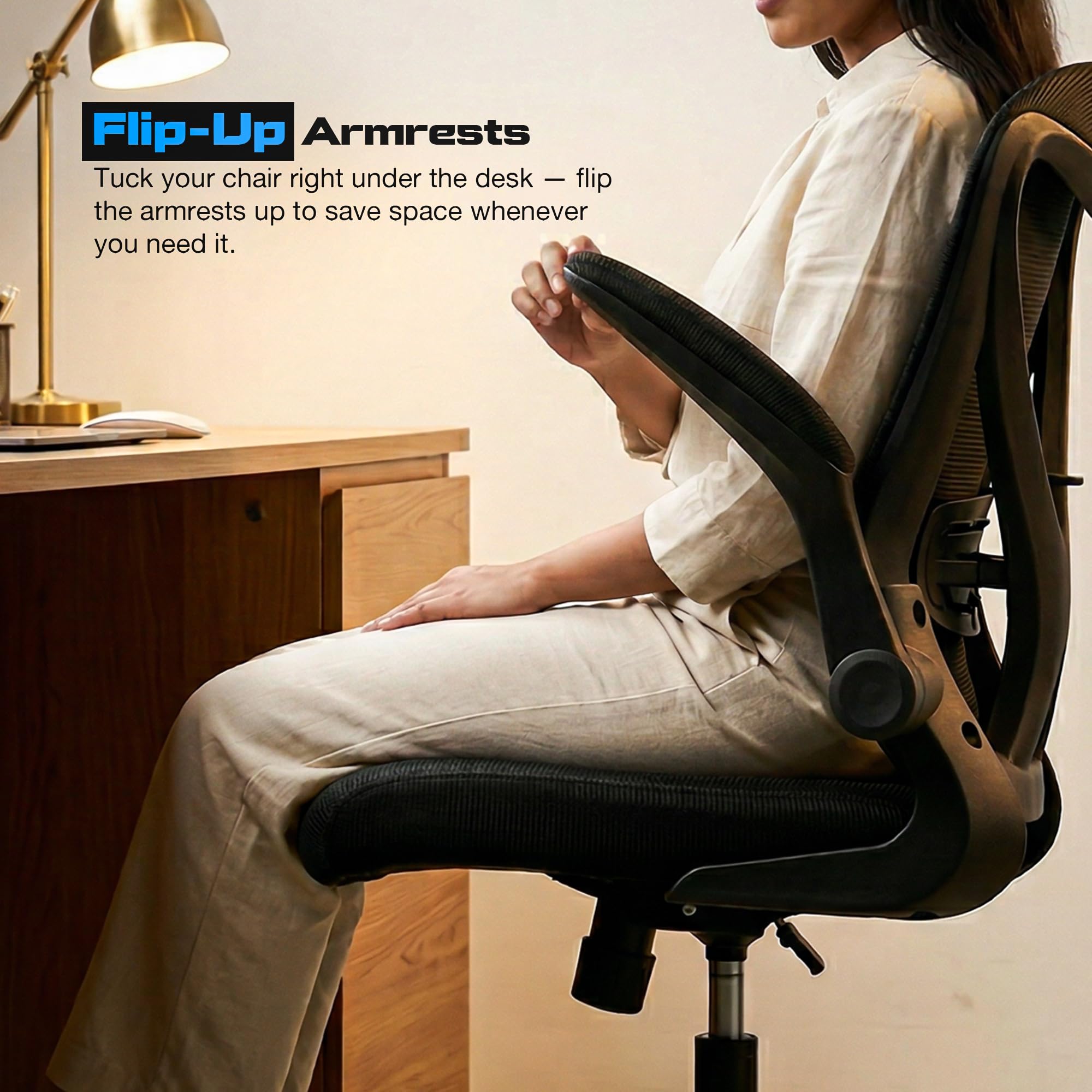Drogo Marshal Lite Ergonomic Office Chair for Work from Home
