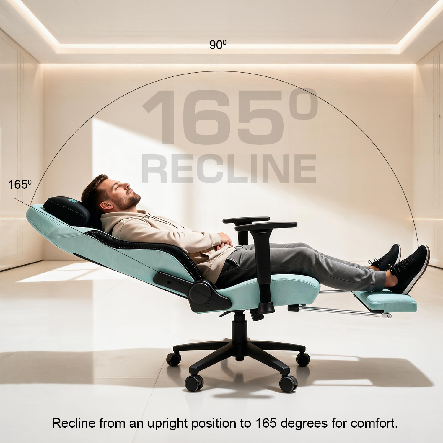 Drogo Titan Ultra Ergonomic Gaming Chair with Soft Weave Mesh Fabric