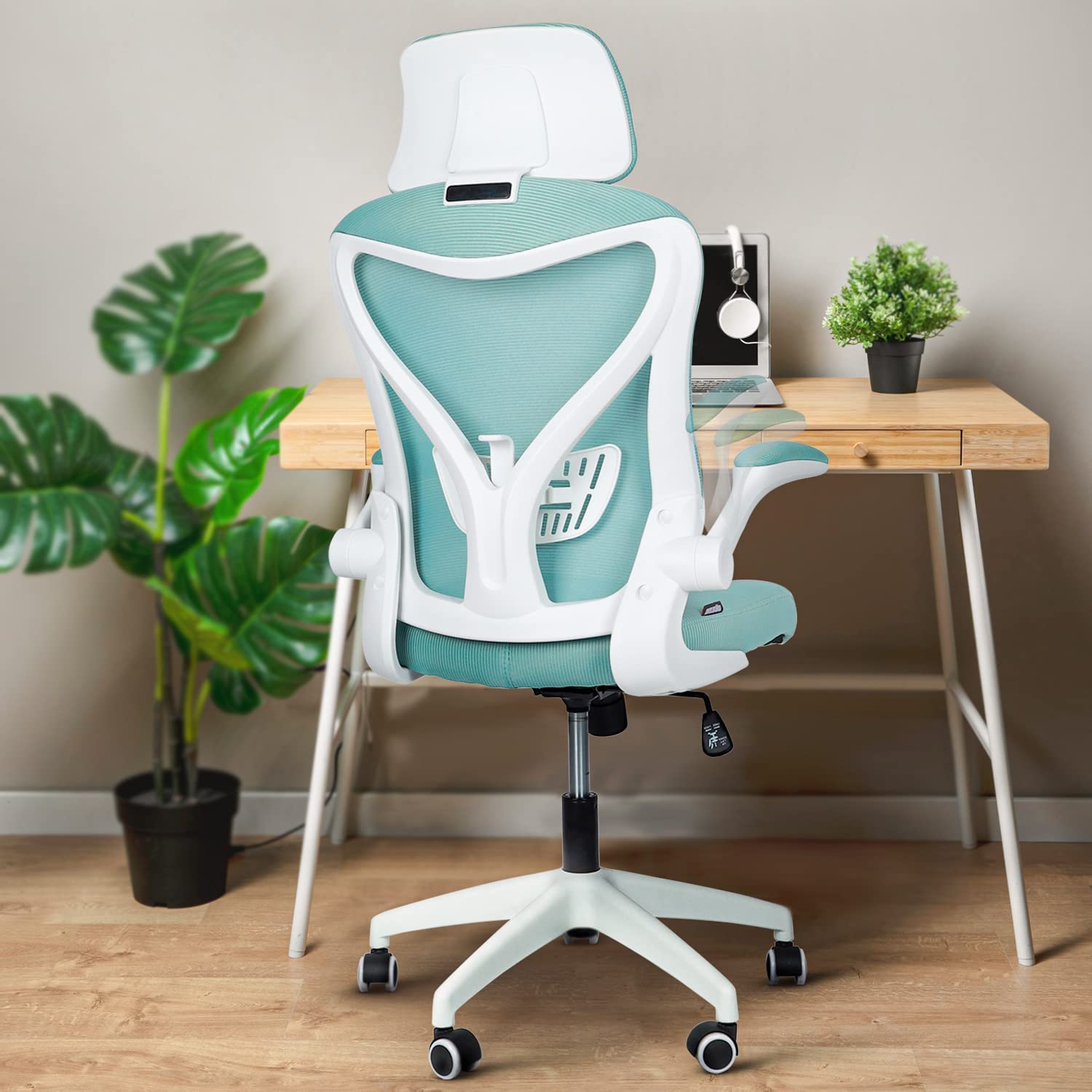 Drogo Marshal Pro Premium Ergonomic Office Chair for Work from Home, Flip-up Armrest