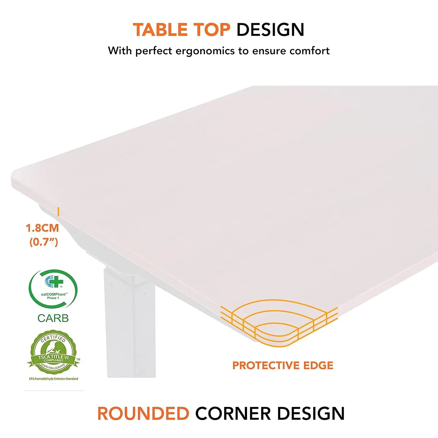 Drogo Artidesk Series Electric Height Adjustable Table Diy, Sit Stand Gaming Desk 120X60Cm - White Drogo India