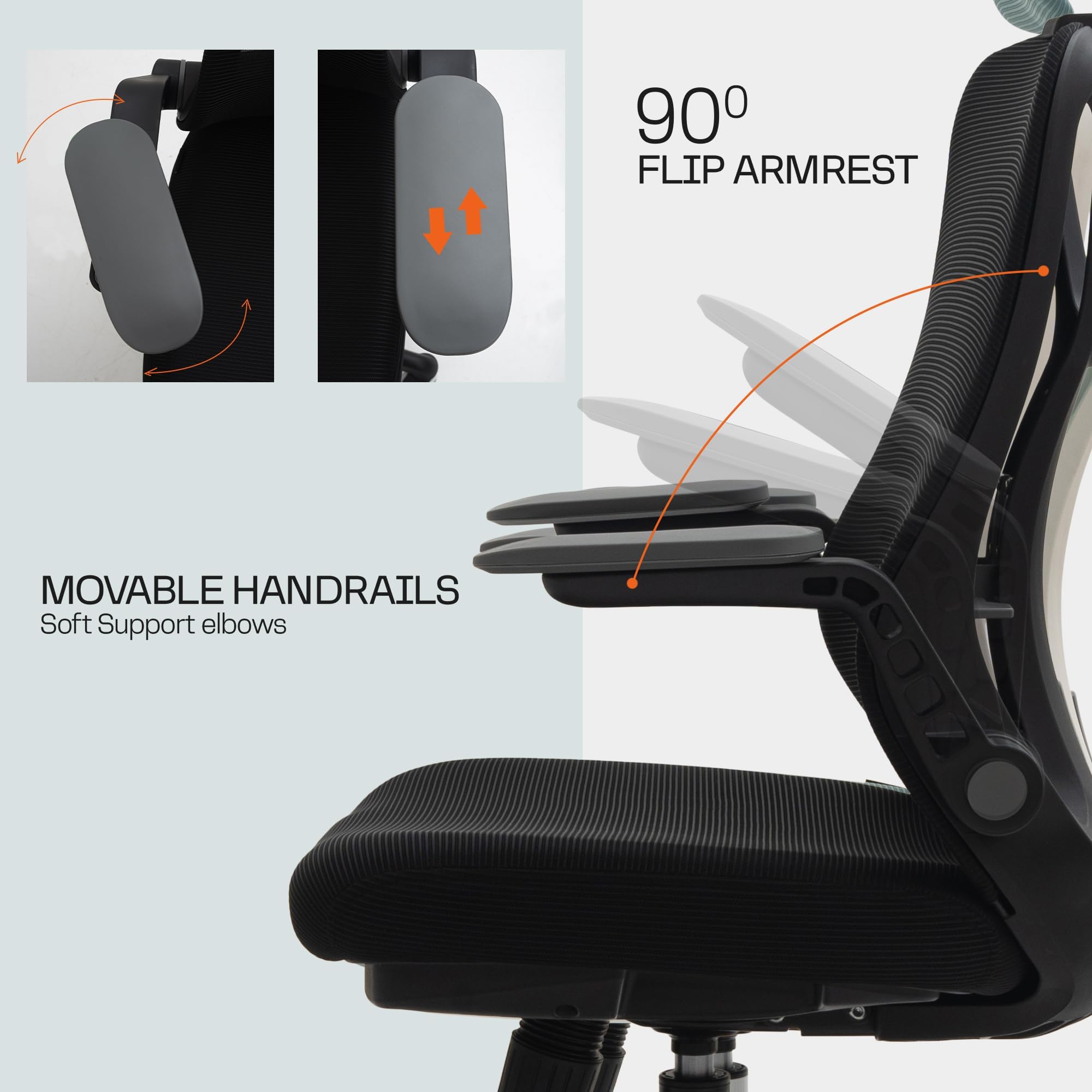 Drogo ComfortFlex Premium Ergonomic Office Chair for Work from Home