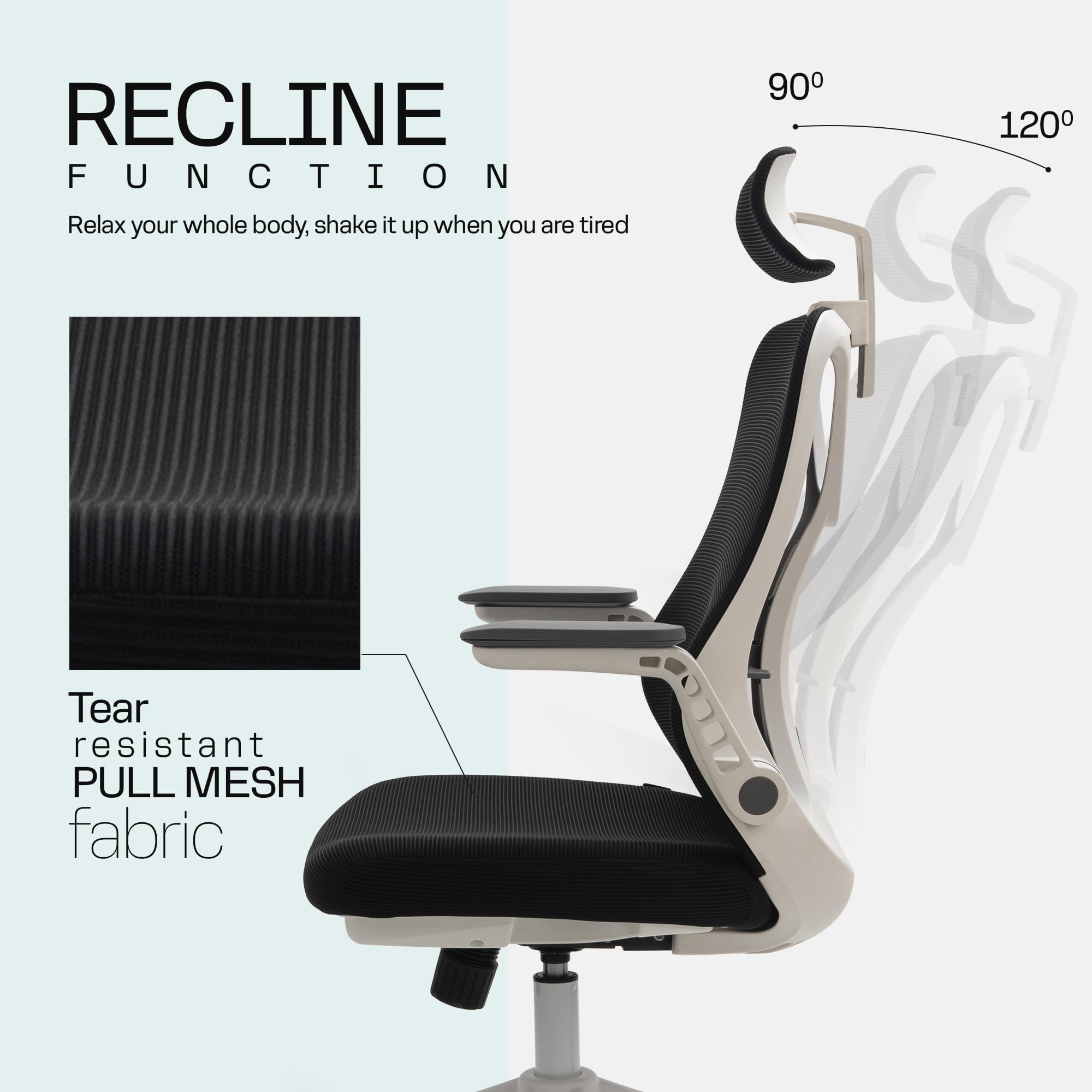 Drogo ComfortFlex Premium Ergonomic Office Chair for Work from Home