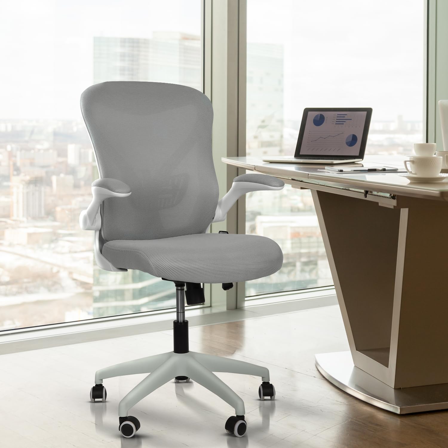 Drogo Marshal Lite Ergonomic Office Chair for Work from Home, High Back Computer Chair