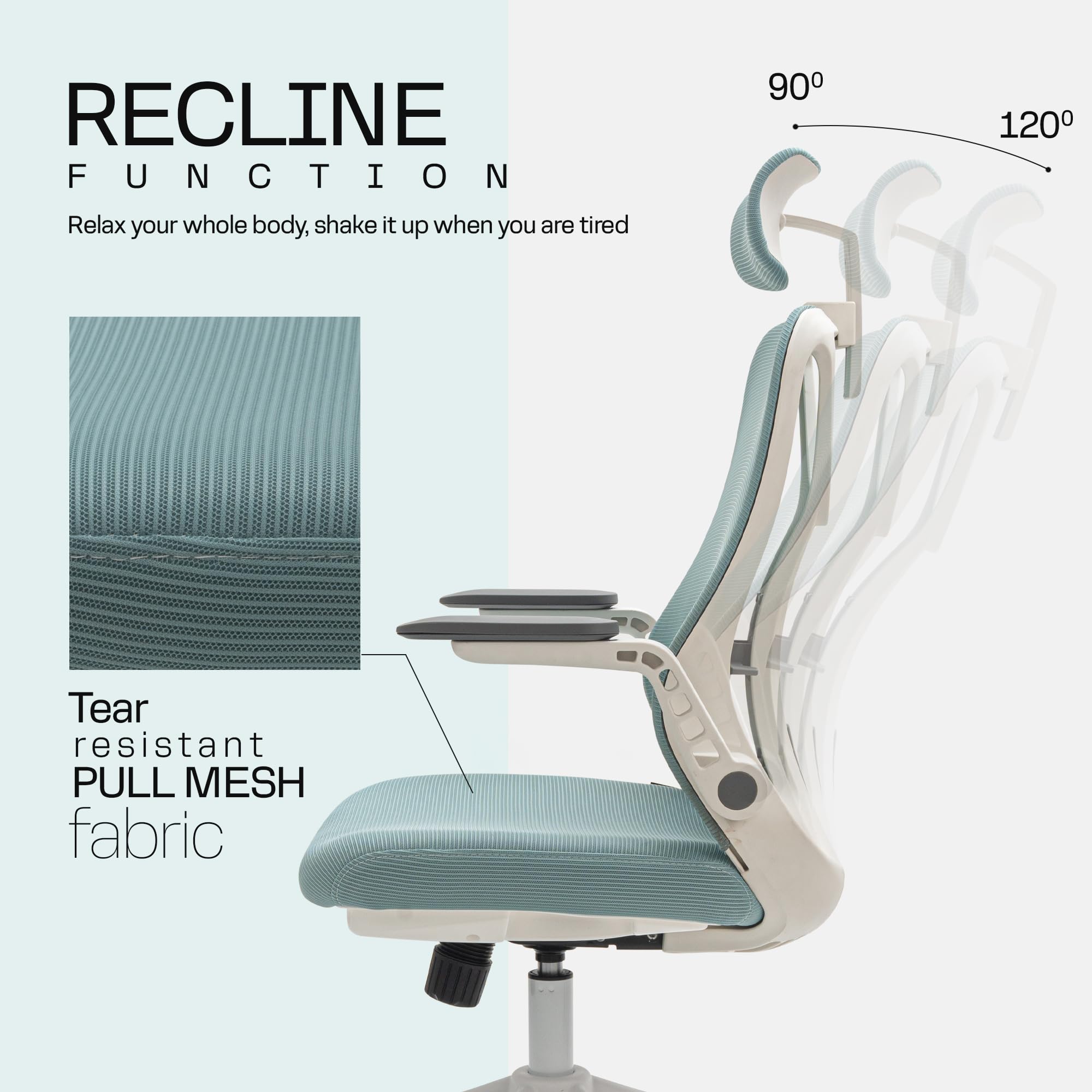 Drogo ComfortFlex Premium Ergonomic Office Chair for Work from Home