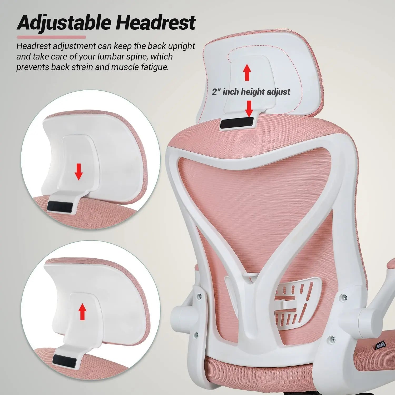 Drogo Marshal Pro Premium Ergonomic Office Chair for Work from Home, Flip-up Armrest Galaxy Incorporation