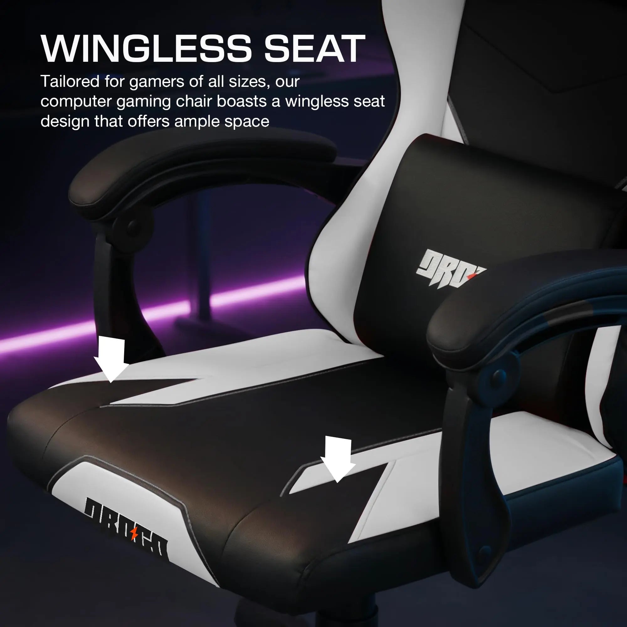 Drogo Auro X1 Ergonomic Gaming Chair with Premium PU Leather Fabric Drogo India