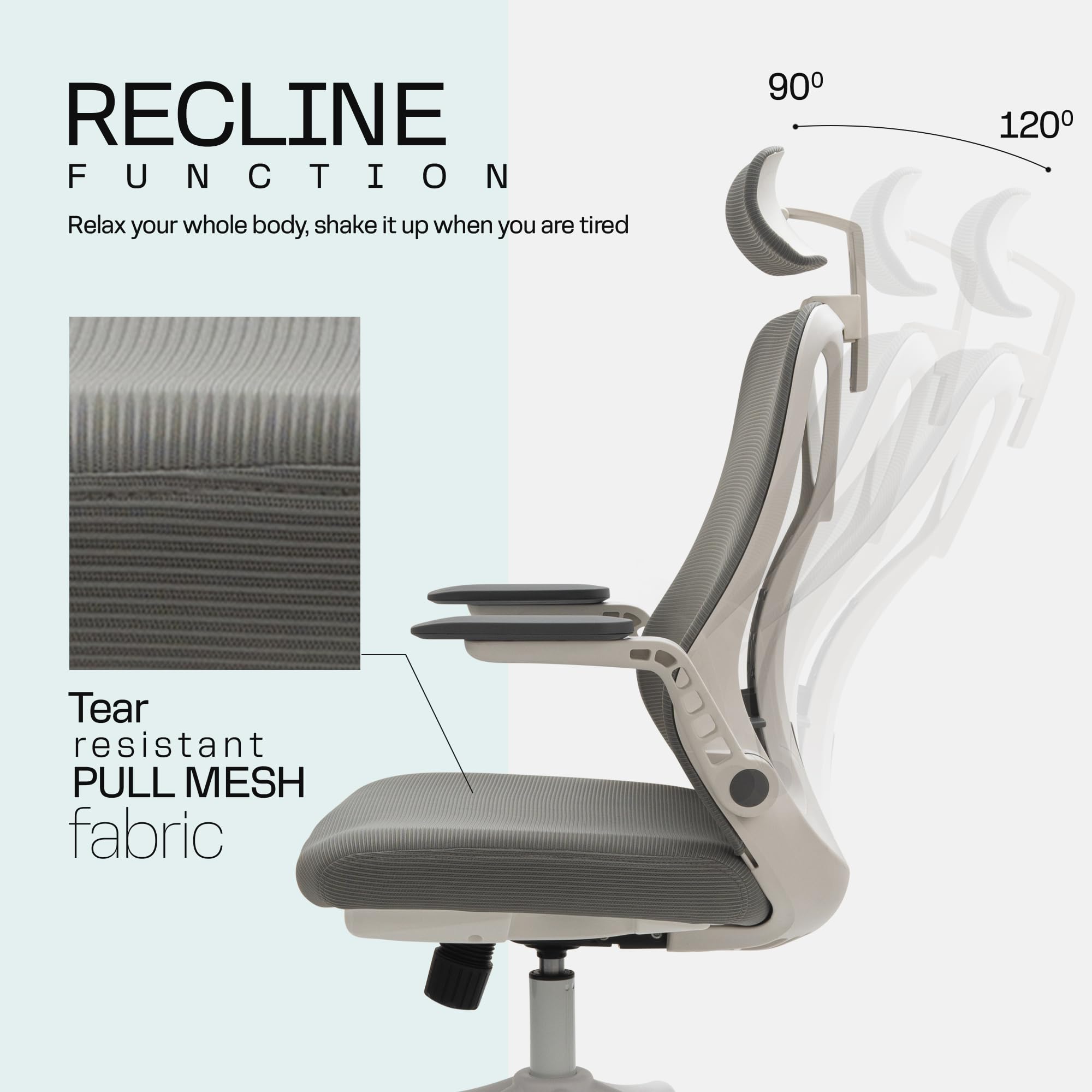 Drogo ComfortFlex Premium Ergonomic Office Chair for Work from Home
