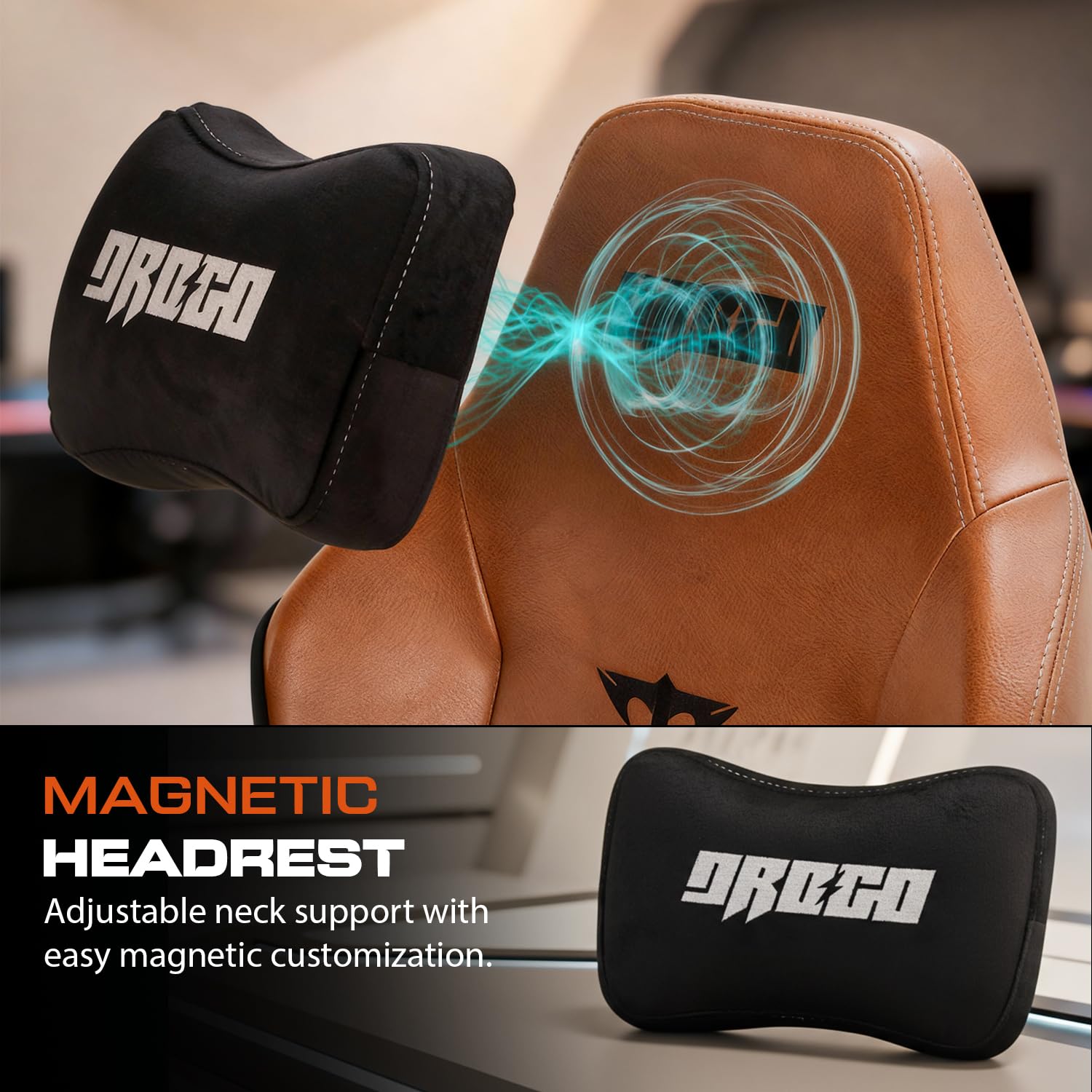 Drogo Titan Forged Ergonomic Gaming Chair with Premium PU Leather Fabric