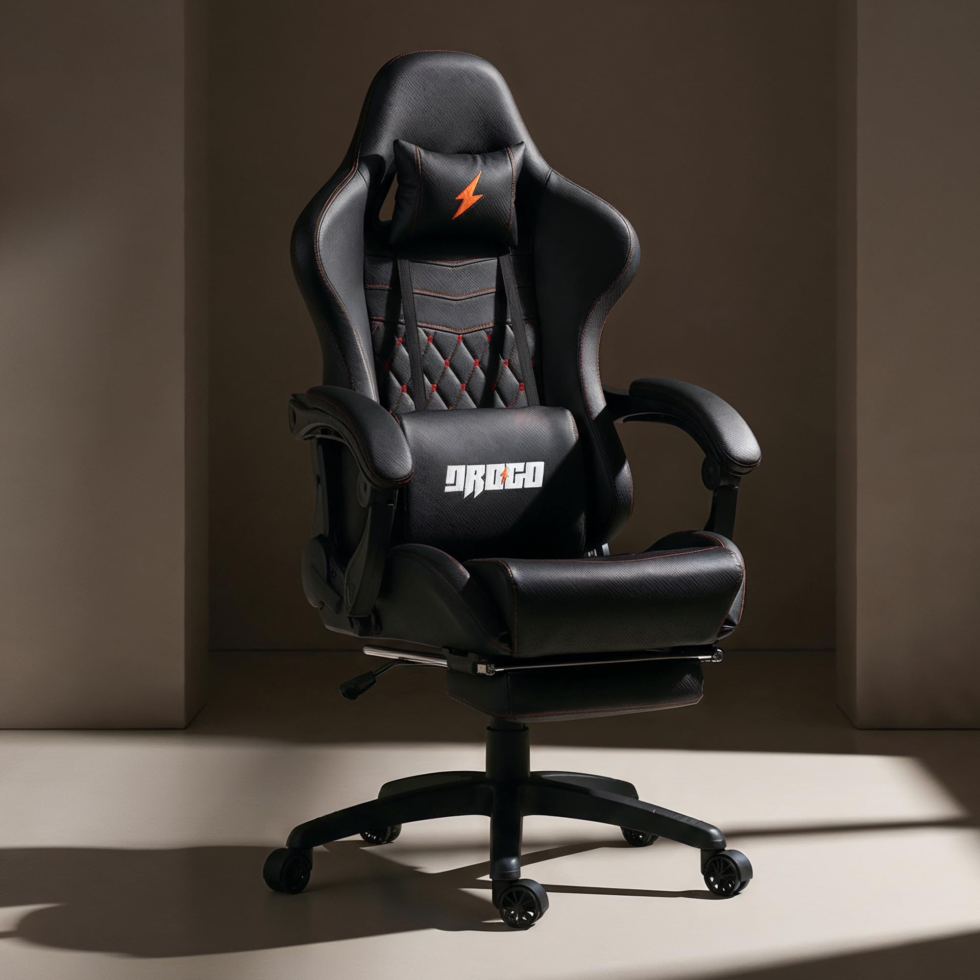 Drogo Emperor Series Multi-Purpose Ergonomic Gaming Chair with 7 Way Adjustable Seat