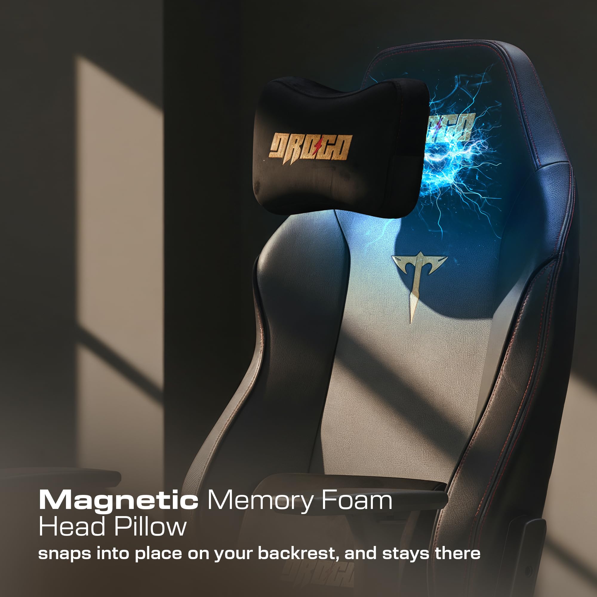 Drogo Titan Leto Ergonomic Gaming Chair with Hybrid Leatherette Fabric