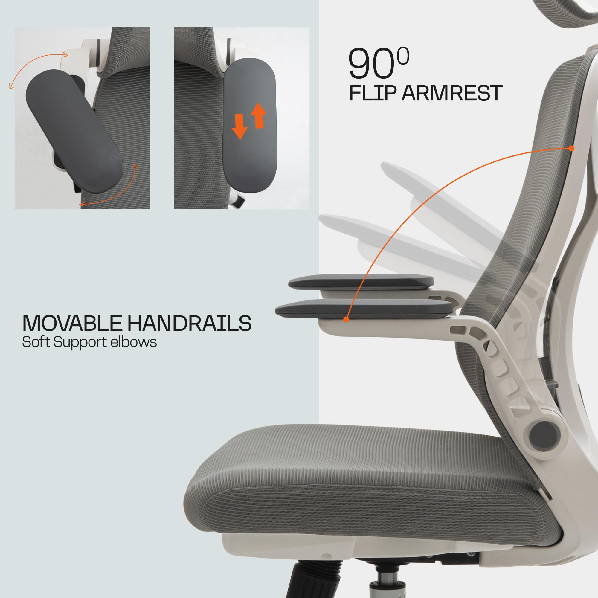 Drogo ComfortFlex Premium Ergonomic Office Chair for Work from Home