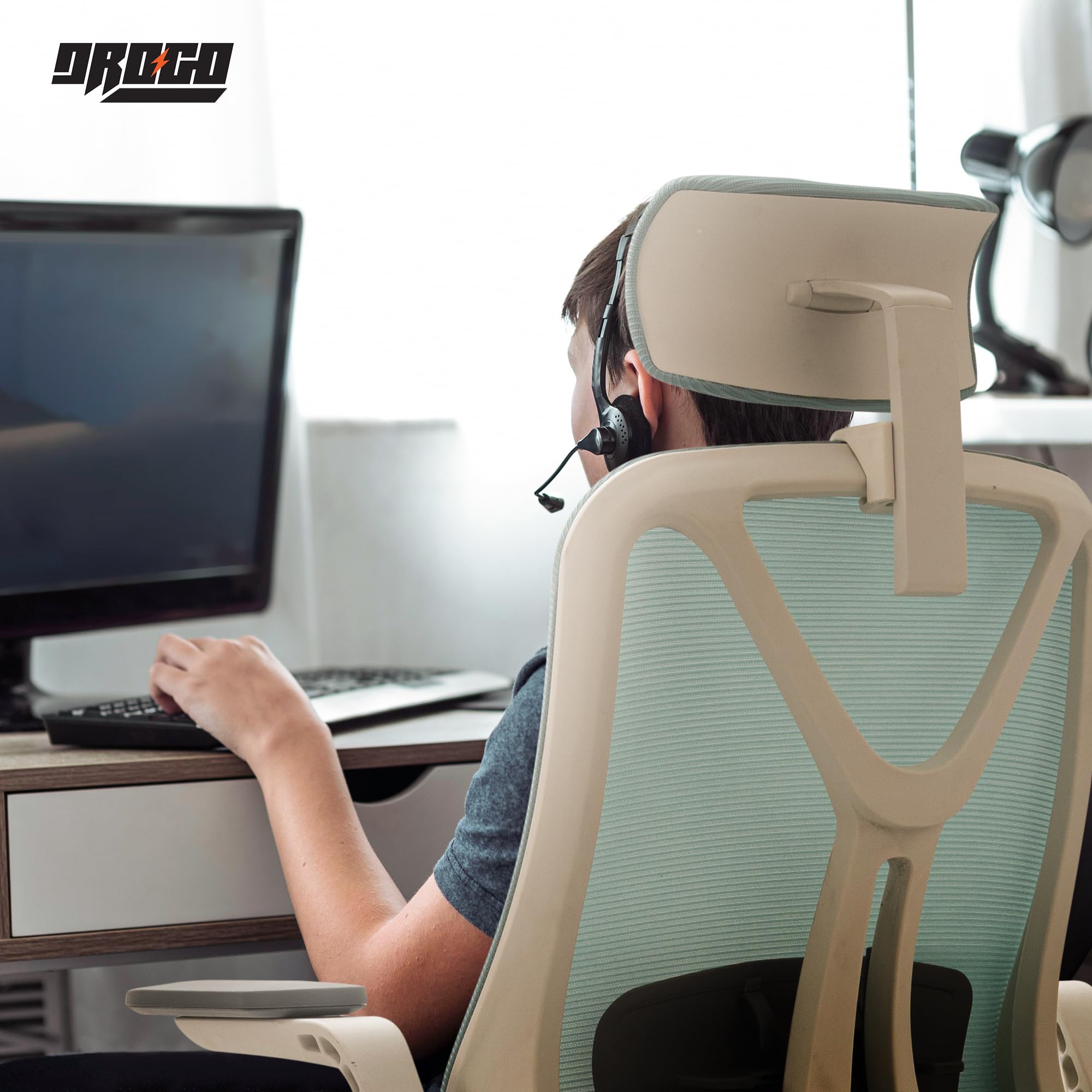 Drogo ComfortFlex Premium Ergonomic Office Chair for Work from Home