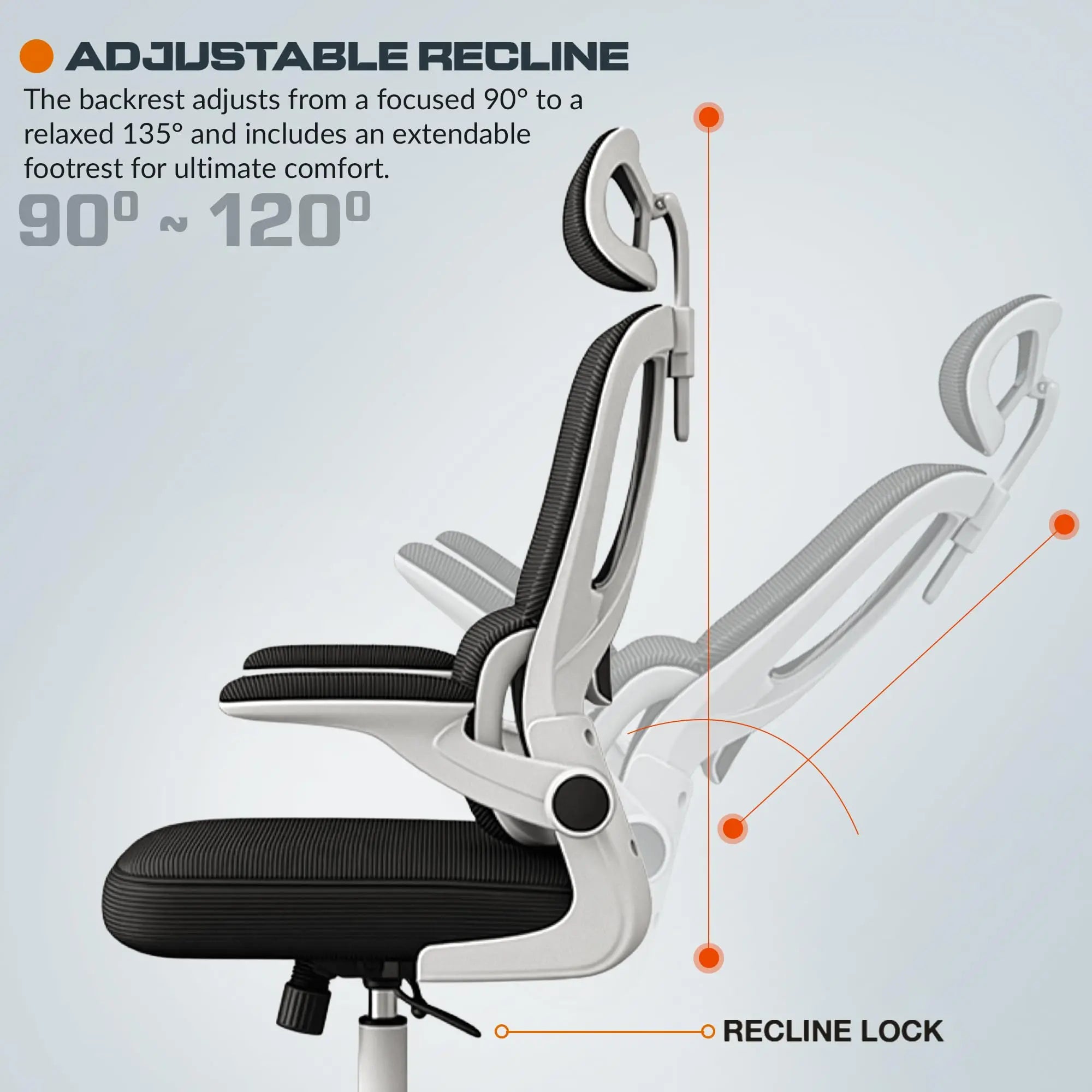 Drogo ErgoFlex Pro Ergonomic Office Chair for Work from Home, Desk Chair Drogo India