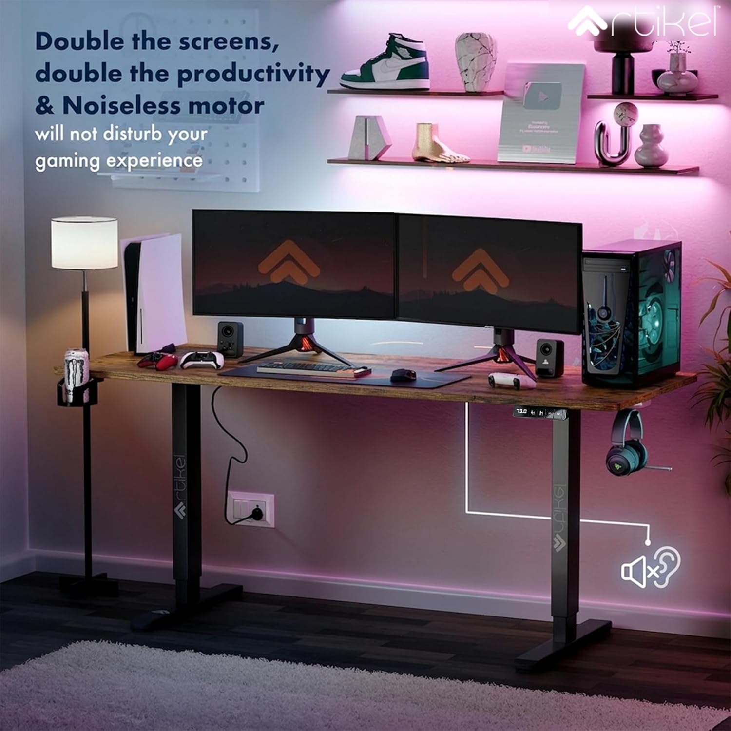 Drogo Eco Electric Height Adjustable Table for Office Work Drogo