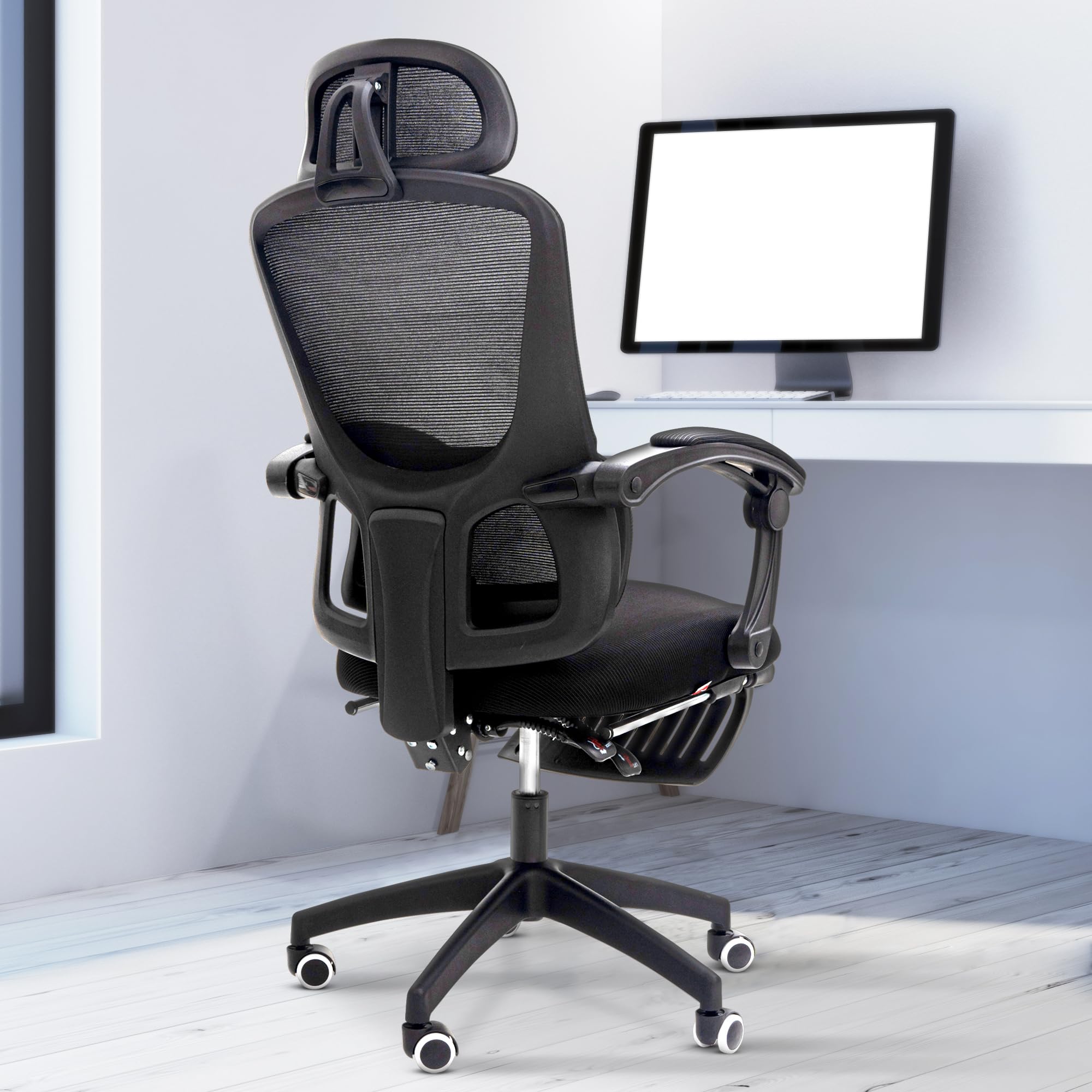 Drogo ComfortPro Premium Ergonomic Office Chair for Work from Home,Mesh Chair for Office