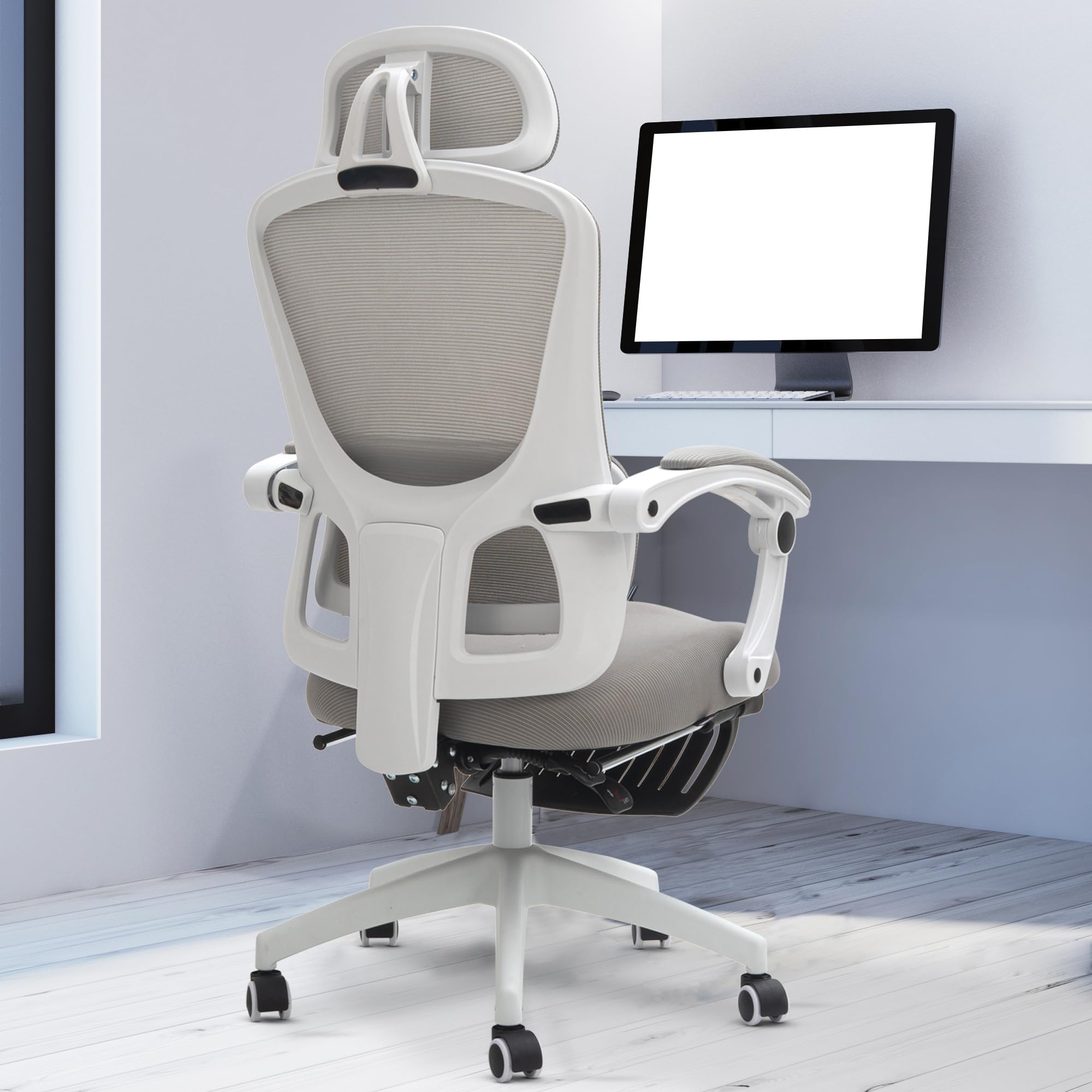 Drogo ComfortPro Premium Ergonomic Office Chair for Work from Home,Mesh Chair for Office