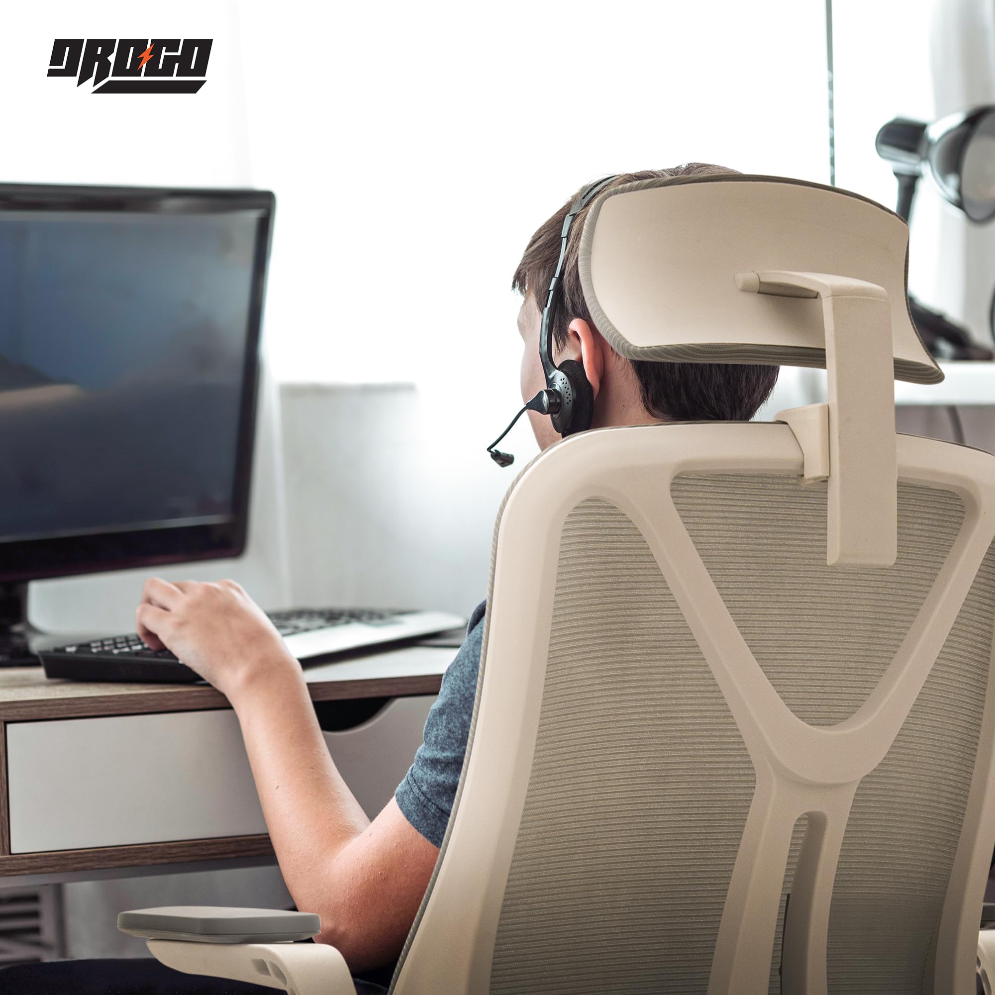 Drogo ComfortFlex Premium Ergonomic Office Chair for Work from Home